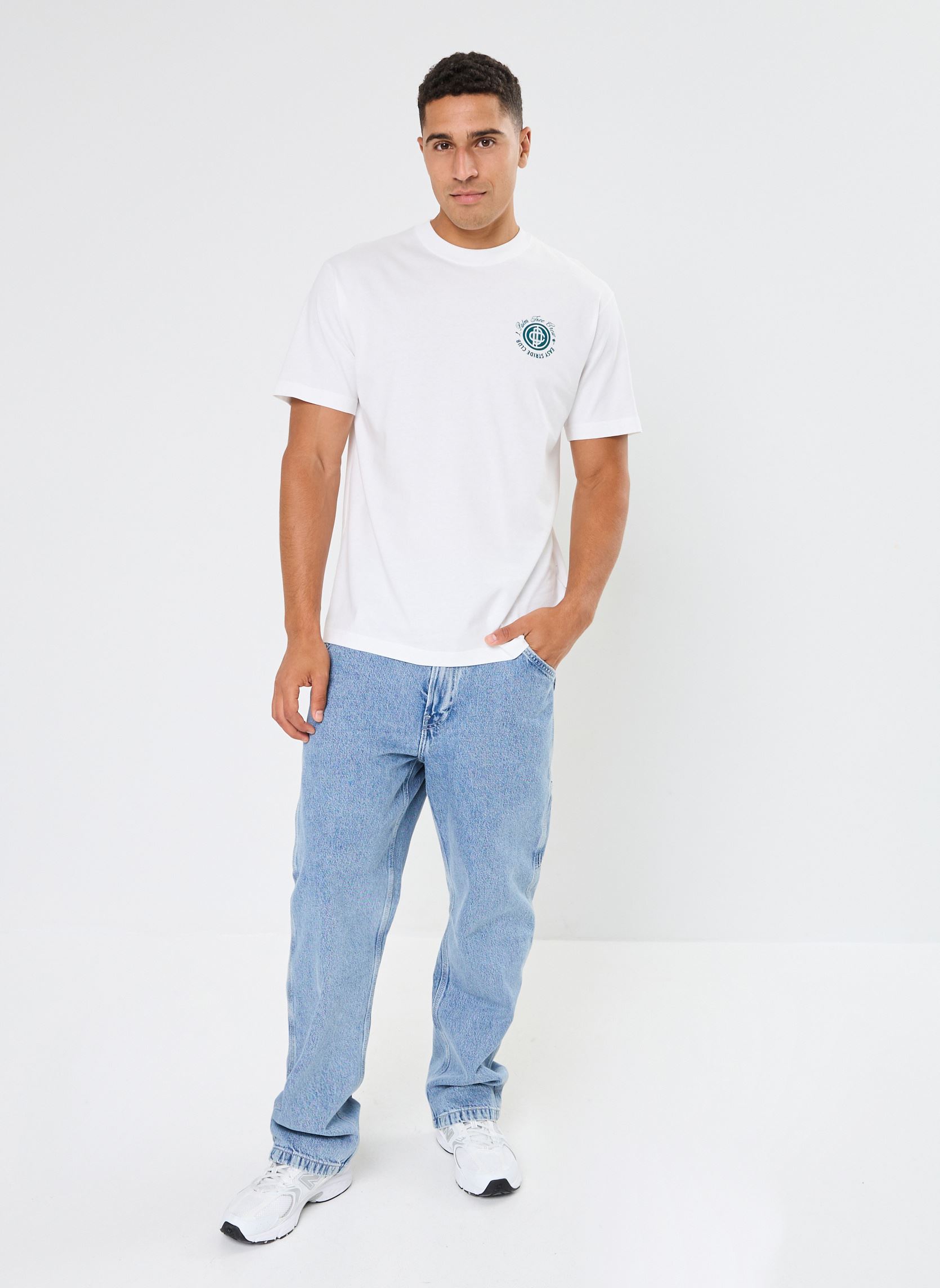 T-shirts met korte mouwen PUMA X PTC TEE heren wit Puma T-shirts met korte mouwen PUMA X PTC TEE heren wit PUMA White1