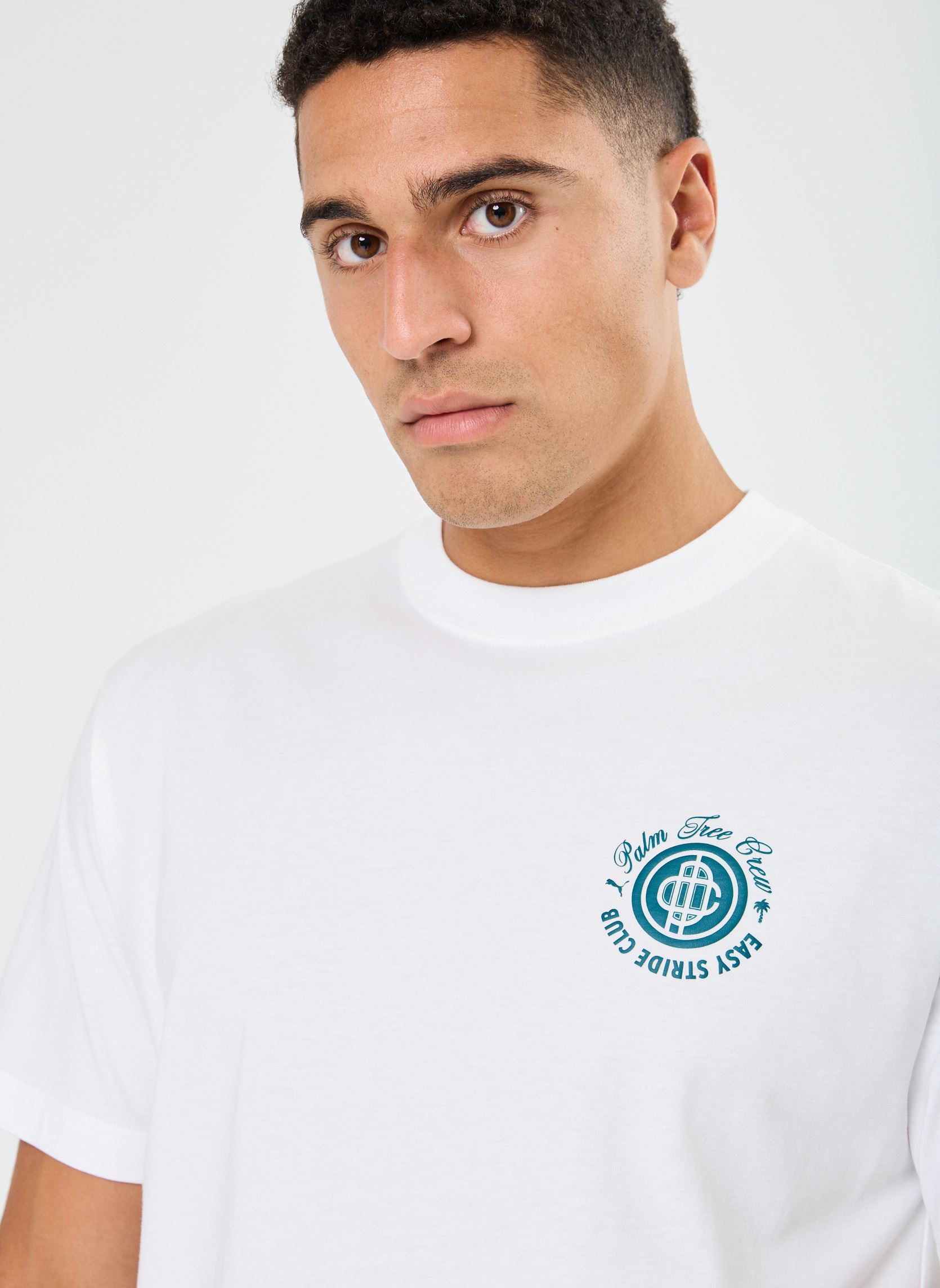 T-shirts met korte mouwen PUMA X PTC TEE heren wit Puma T-shirts met korte mouwen PUMA X PTC TEE heren wit PUMA White1