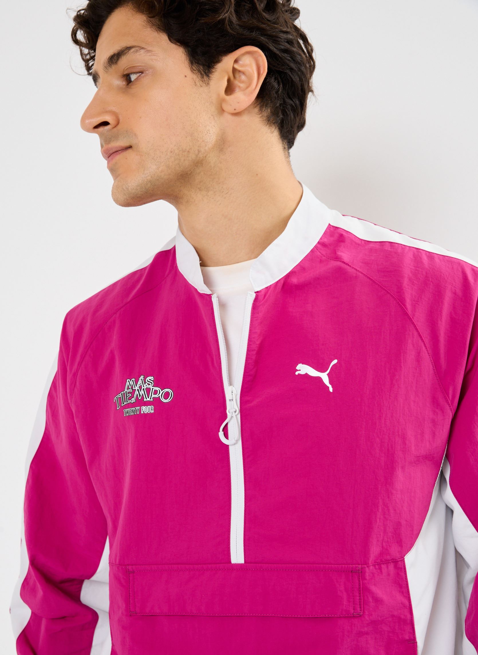 Vestes de survêtement Track top PUMA X MAS TIEMPO TOP M - Unis homme violet Puma Vestes de survêtement Track top PUMA X MAS TIEMPO TOP M - Unis homme violet Magenta Gleam