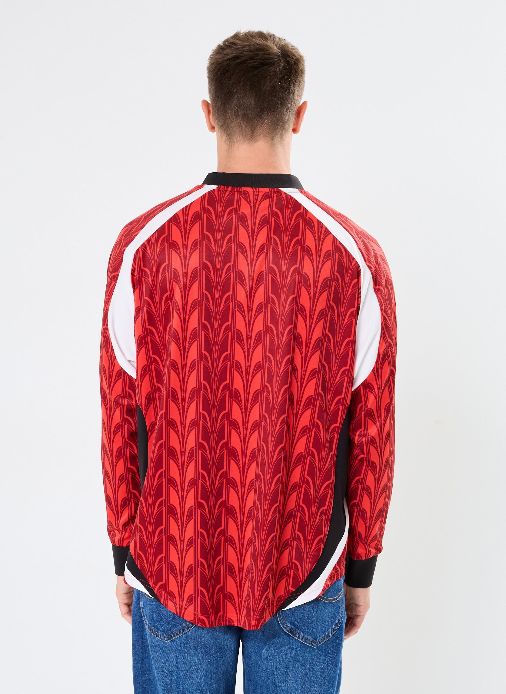 Tee-shirts manches longues Maillot de foot M FOOTBALL JSY LS M - Un homme rouge Puma Tee-shirts manches longues Maillot de foot M FOOTBALL JSY LS M - Un homme rouge Intense Red-AOP
