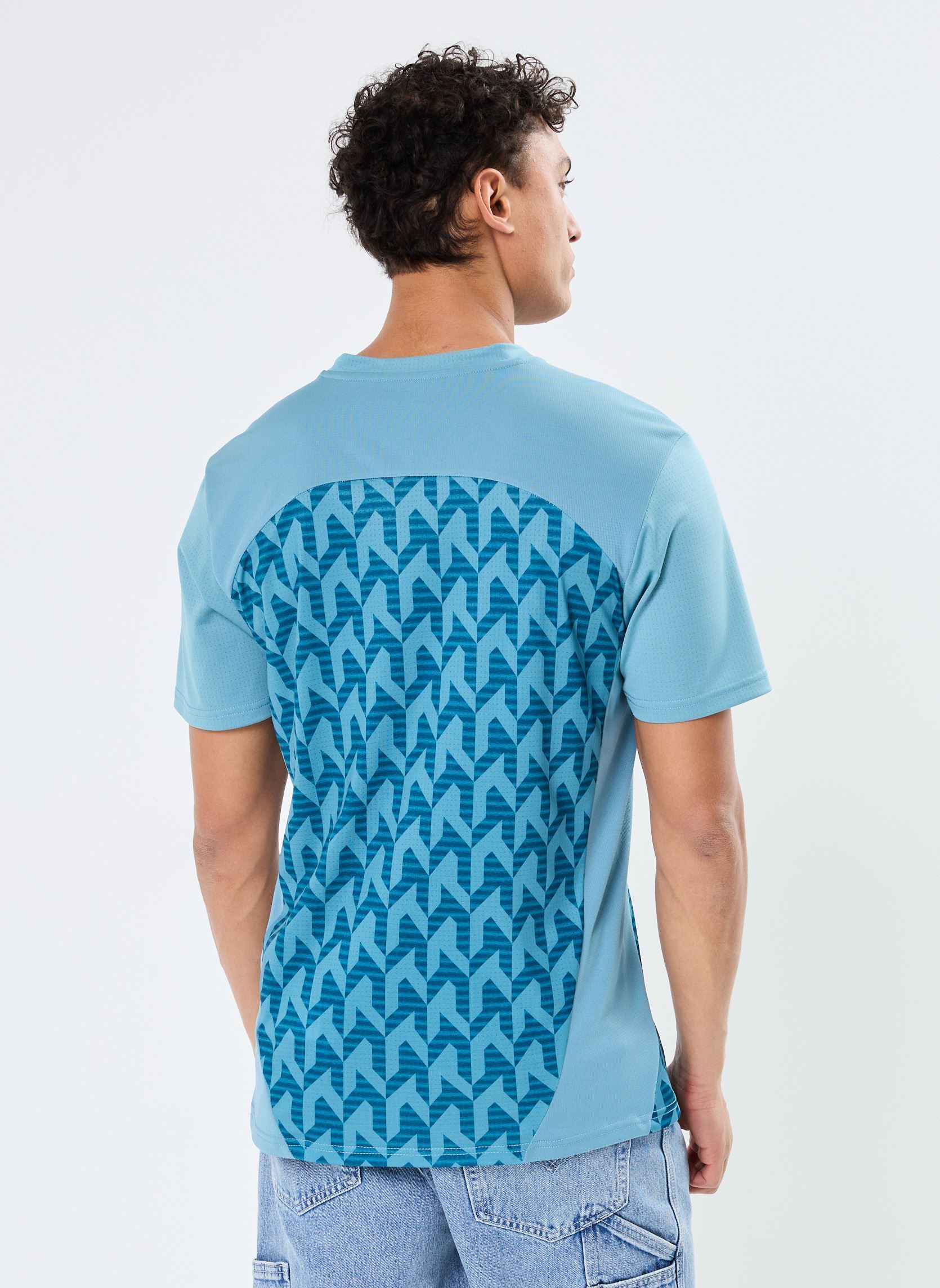 Tee-shirts manches courtes Maillot de foot Olympique de Marseille p homme noir Puma Tee-shirts manches courtes Maillot de foot Olympique de Marseille p homme noir Bold Blue-Ocean Tropic