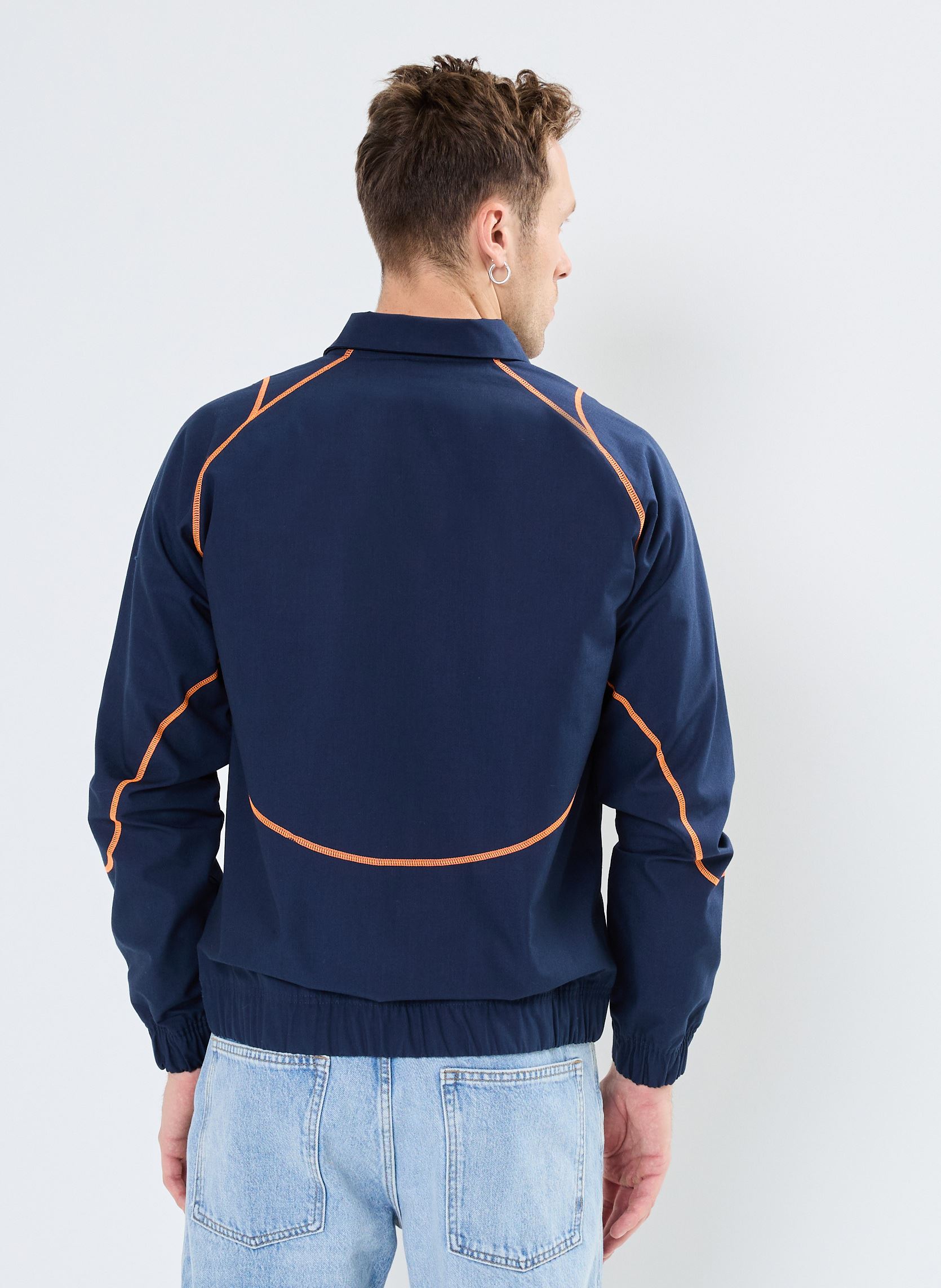 Giacche da tuta Veste de foot Olympique de Marseille uomo blu Puma Giacche da tuta Veste de foot Olympique de Marseille uomo blu Club Navy-Fluro Orange Pes