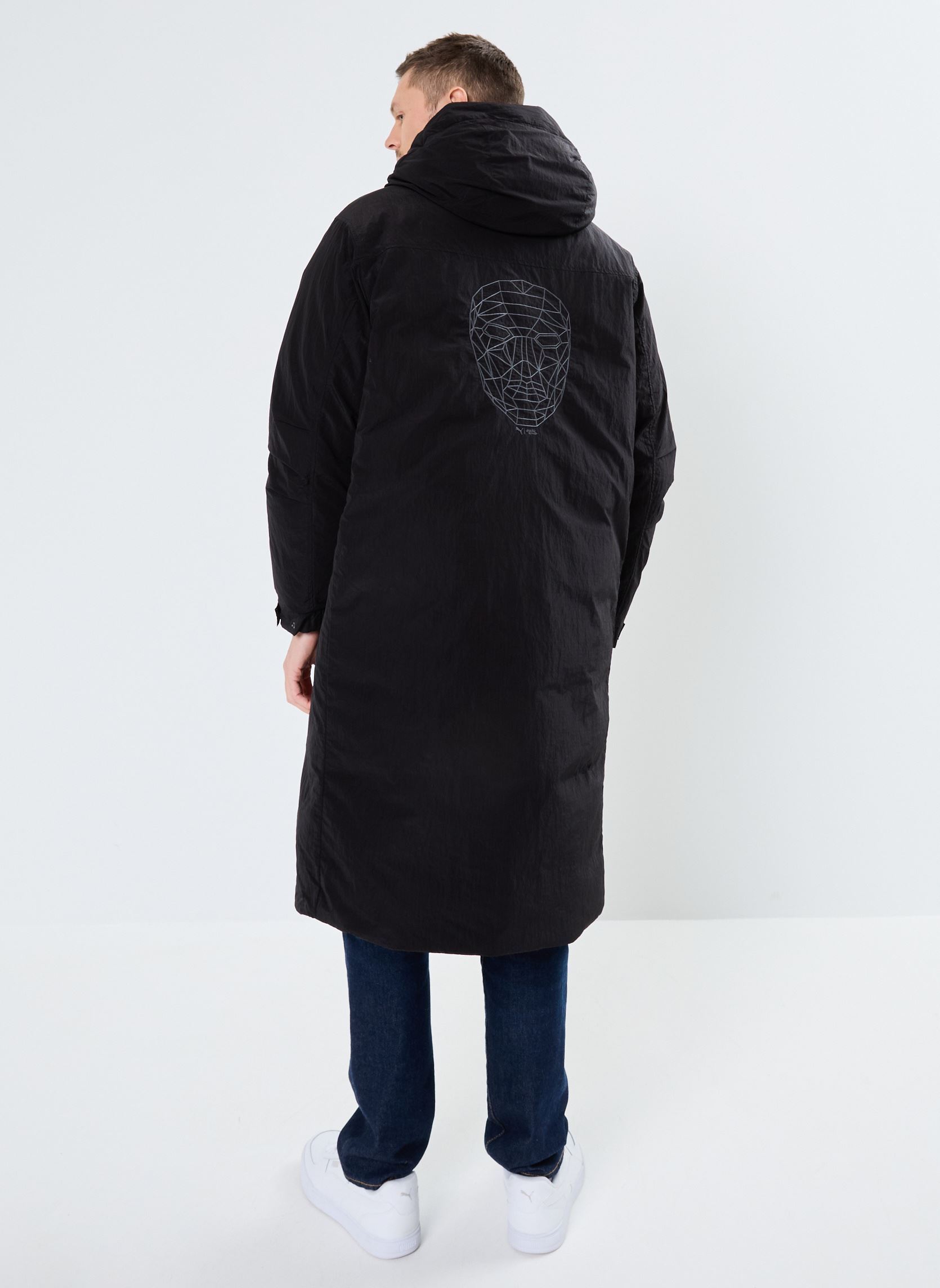 Trenchcoats PUMA X SQUID GAME COAT.BLK heren zwart Puma Trenchcoats PUMA X SQUID GAME COAT.BLK heren zwart Puma Black