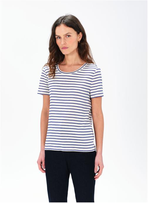 Caroll Tee-shirts 241T-TPENNY femme bleu