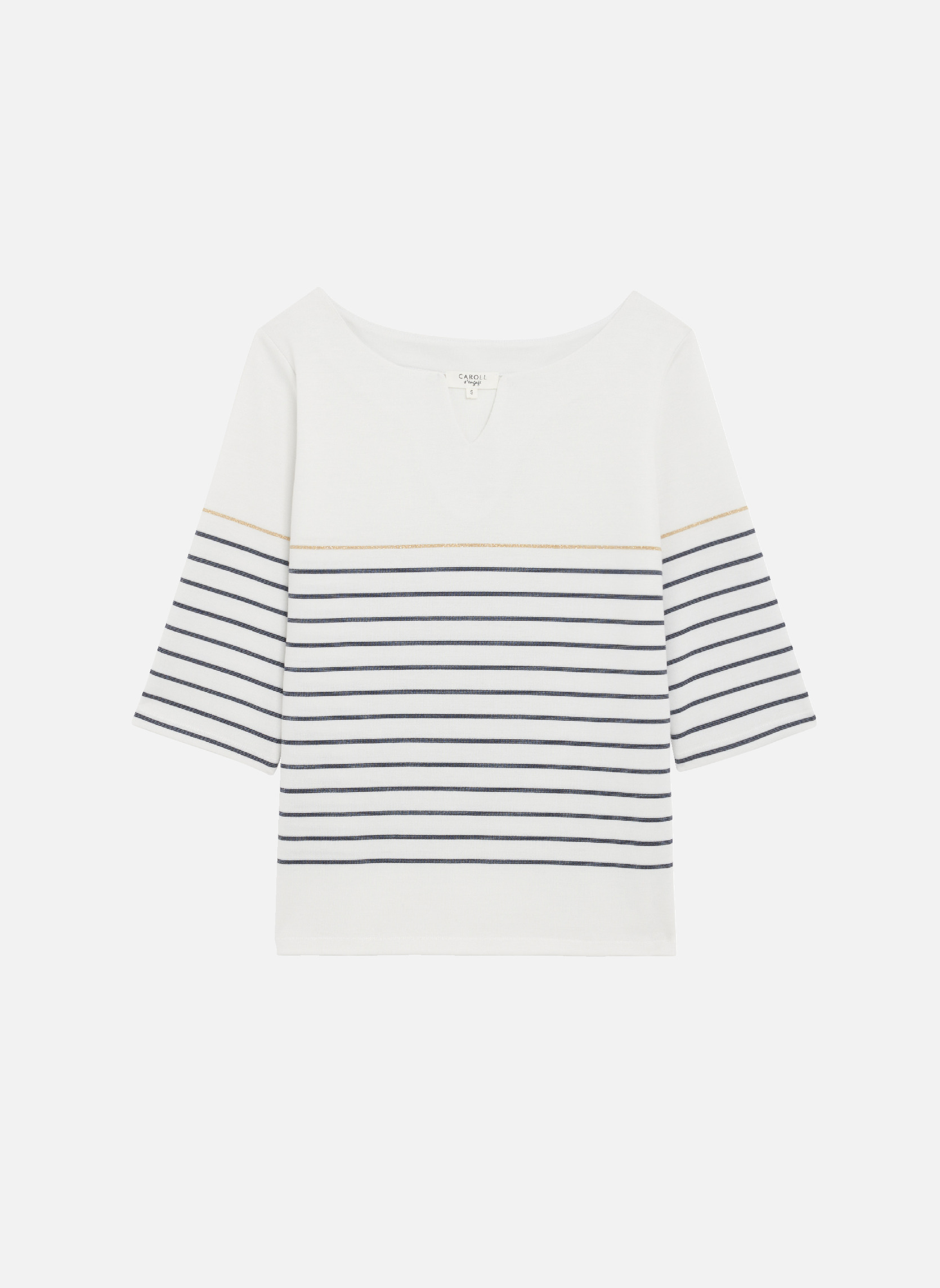 Tee-shirts 241T-TOLYMPIA femme beige Caroll Tee-shirts 241T-TOLYMPIA femme beige Beige