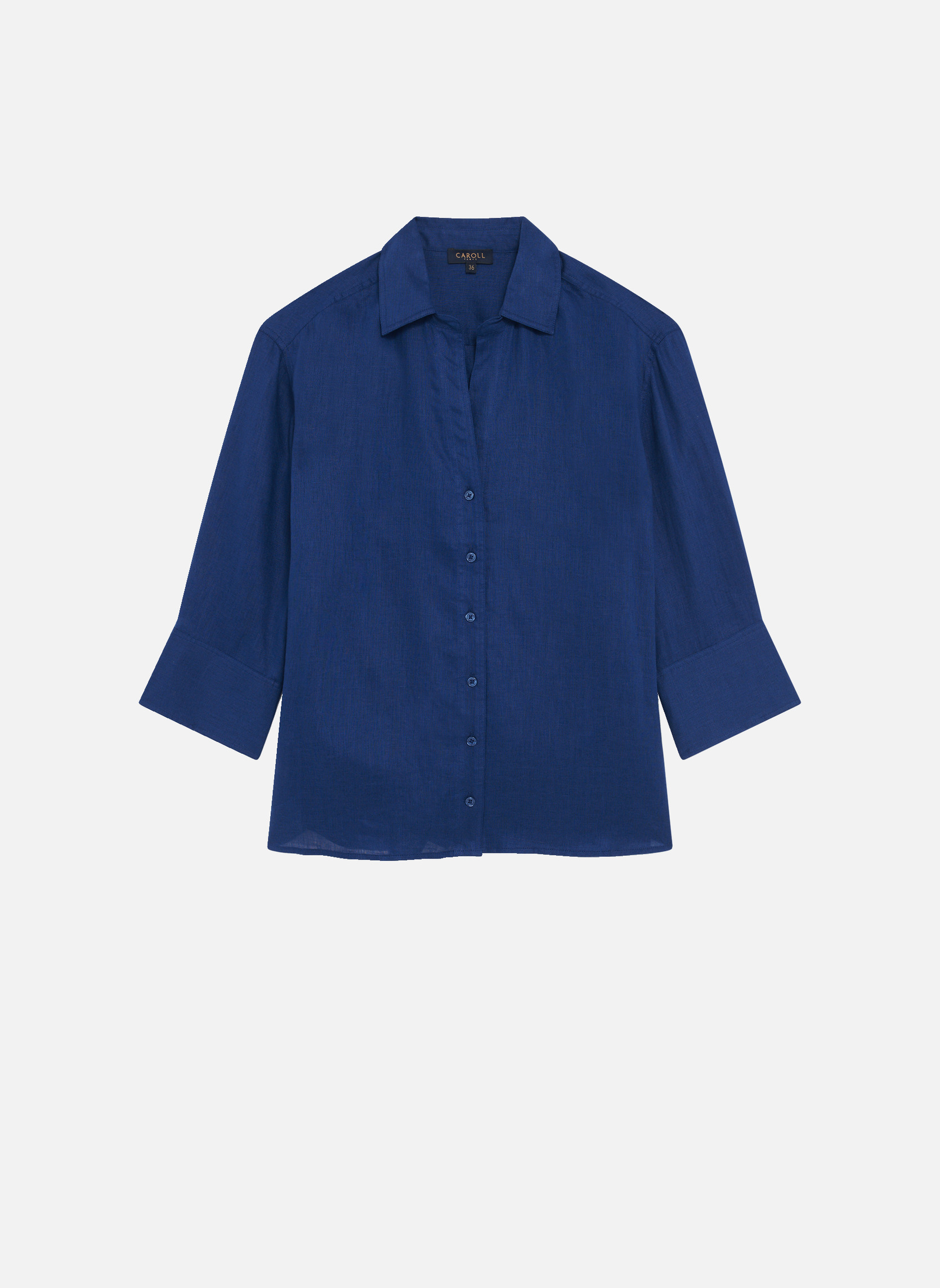 Chemises 241C-CORALINE femme bleu Caroll Chemises 241C-CORALINE femme bleu Bleu marine