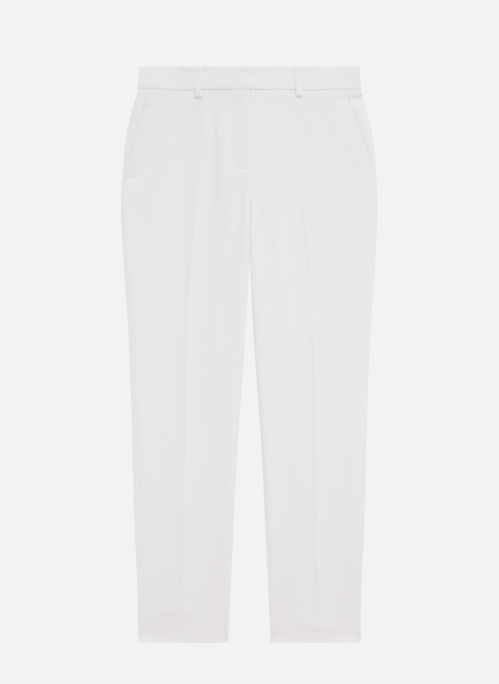 Pantalons droit 241P-PSIDIKO2 femme blanc Caroll Pantalons droit 241P-PSIDIKO2 femme blanc Blanc