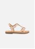 Ballerines Fille Gioseppo Volders – Cuir Métallisé Or Rose Avec Nœud, Confort Absolu Et Style Tendance