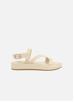 Sandales Gioseppo En Cuir Blanc Et Marron - Taille 26, Neuves Avec Boîte