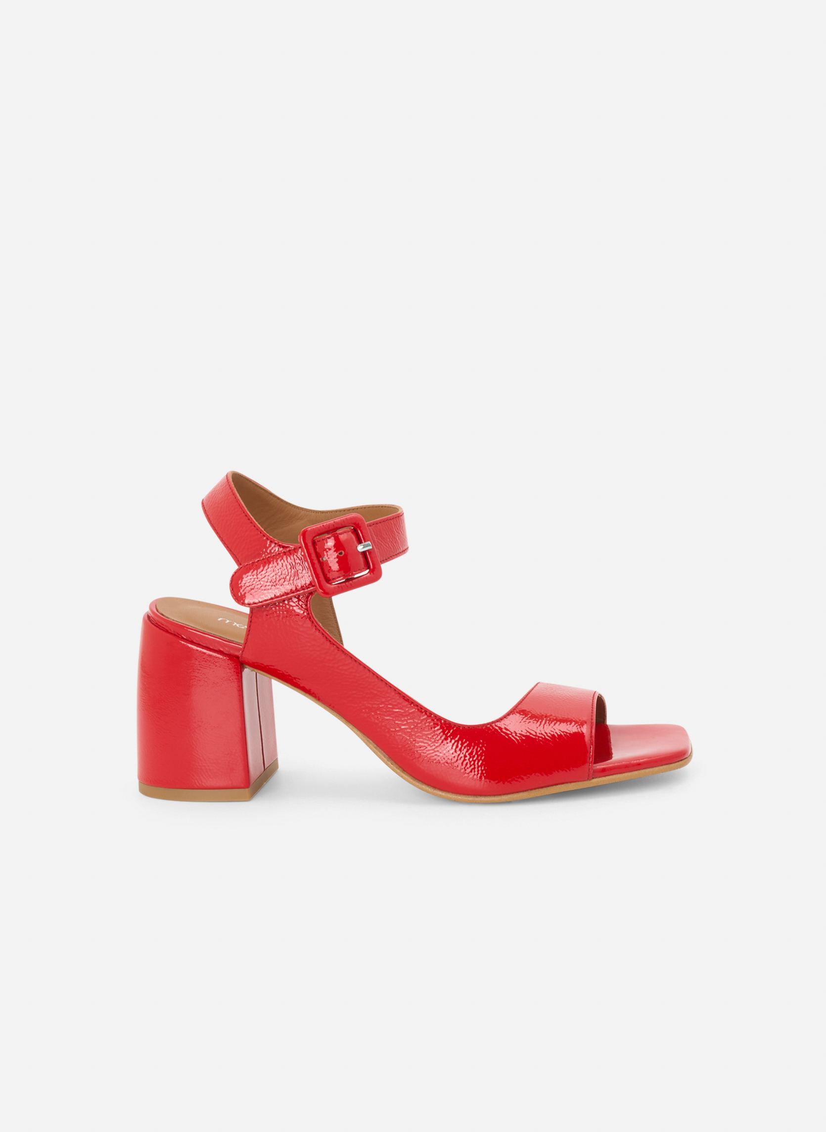 Mellow Yellow Sandales Sandales à talon LEONDRE Rouge femme rouge ...