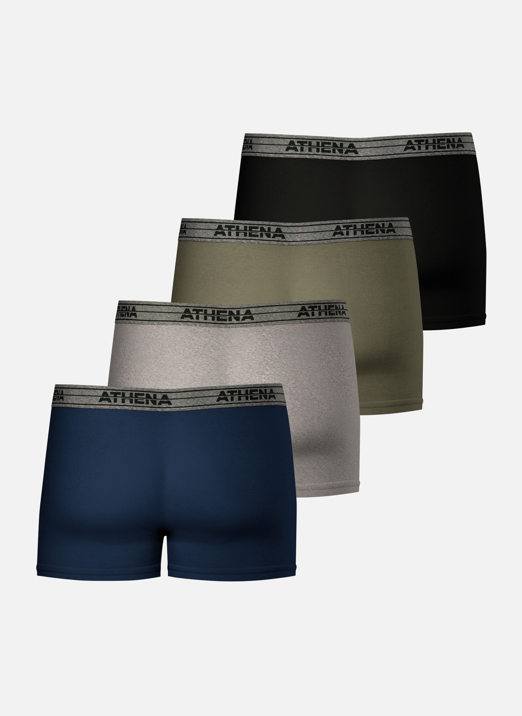 Slip Athena ATHENA Coton Lh42 Slip Homme (lot De 1 Boxer Homme Athena - 11