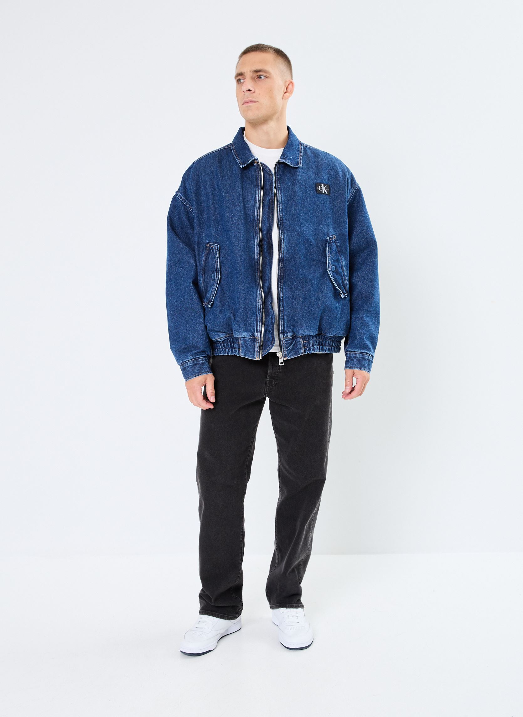 Jacken Denim Bomber J30J325757 herren blau Calvin Klein Jeans Jacken Denim Bomber J30J325757 herren blau DENIM DARK