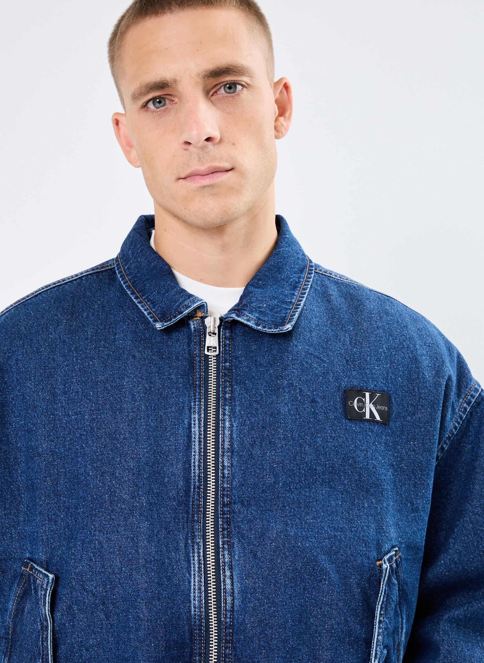 Jacken Denim Bomber J30J325757 herren blau Calvin Klein Jeans Jacken Denim Bomber J30J325757 herren blau DENIM DARK
