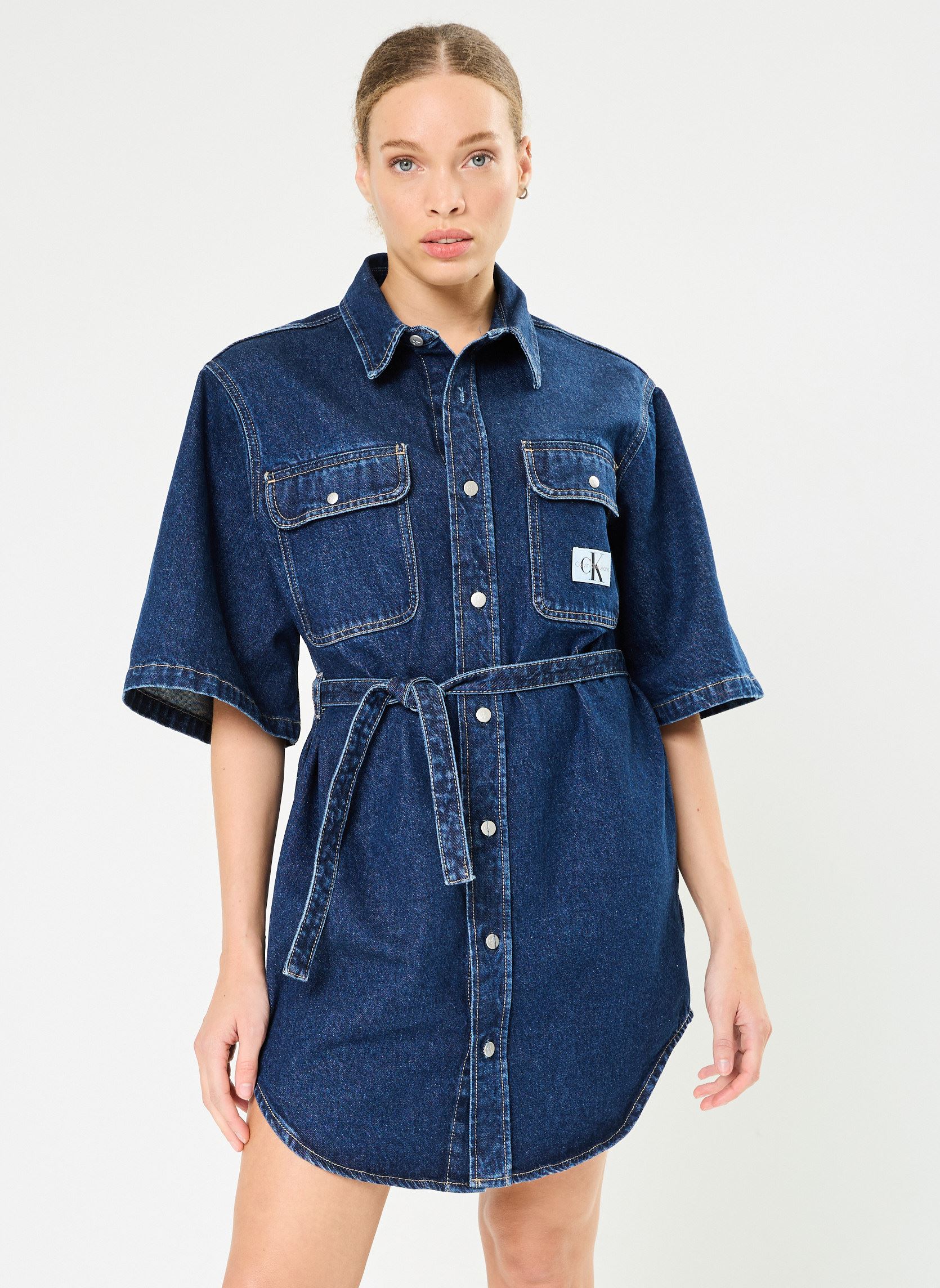 Vêtements Calvin Klein Jeans Utility Belted Shirt J20J224748 pour Accessoires