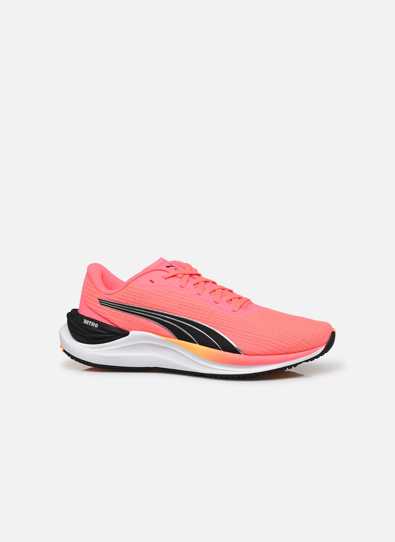 Chaussures de sport Wns Electrify Nitro Fade femme orange Puma Chaussures de sport Wns Electrify Nitro Fade femme orange SUN STREAM-SUNSET GLOW-PUMA WH