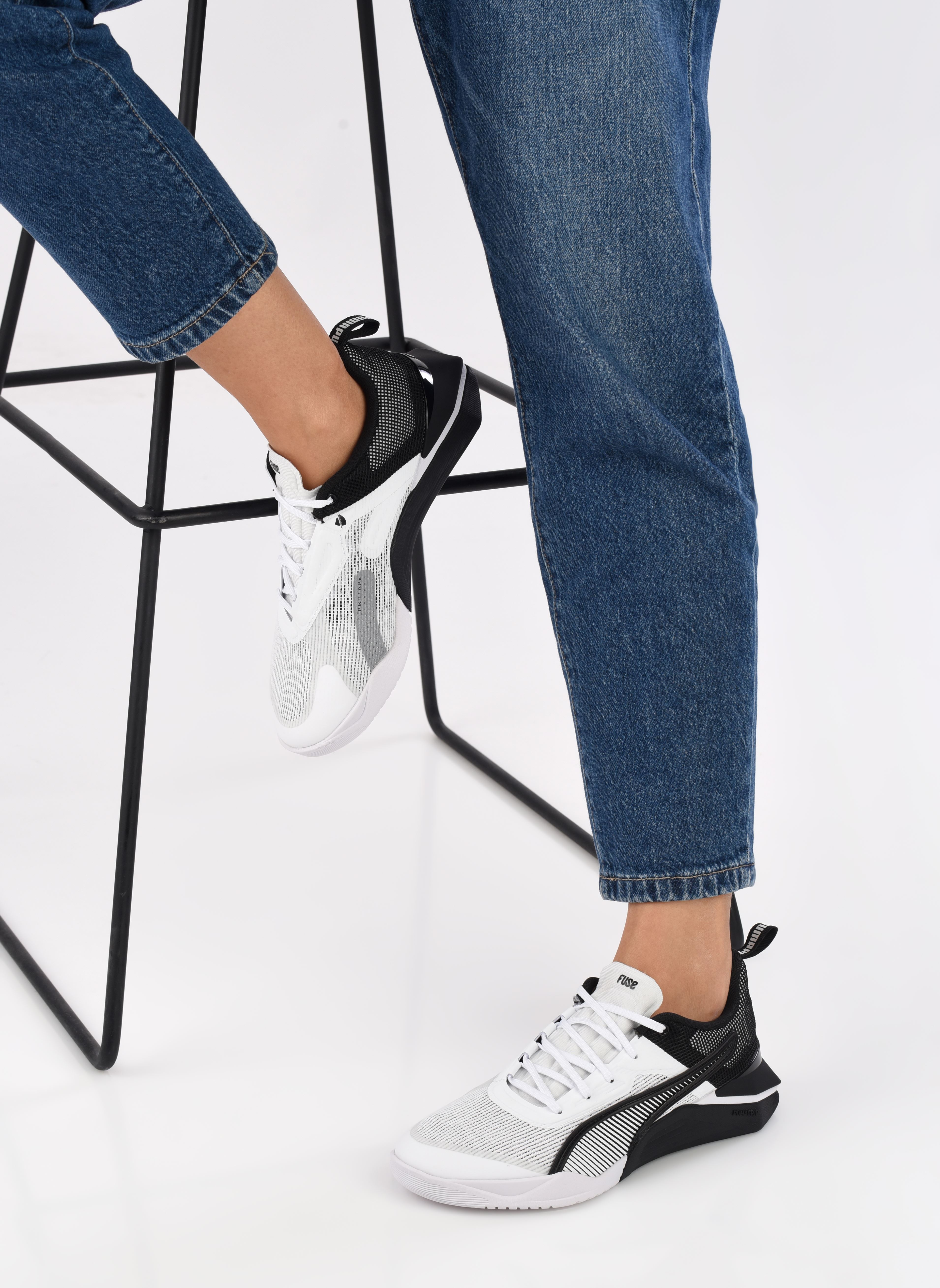 Chaussures de sport Wns Fuse 3 femme blanc Puma Chaussures de sport Wns Fuse 3 femme blanc PUMA WHITE-PUMA BLACK