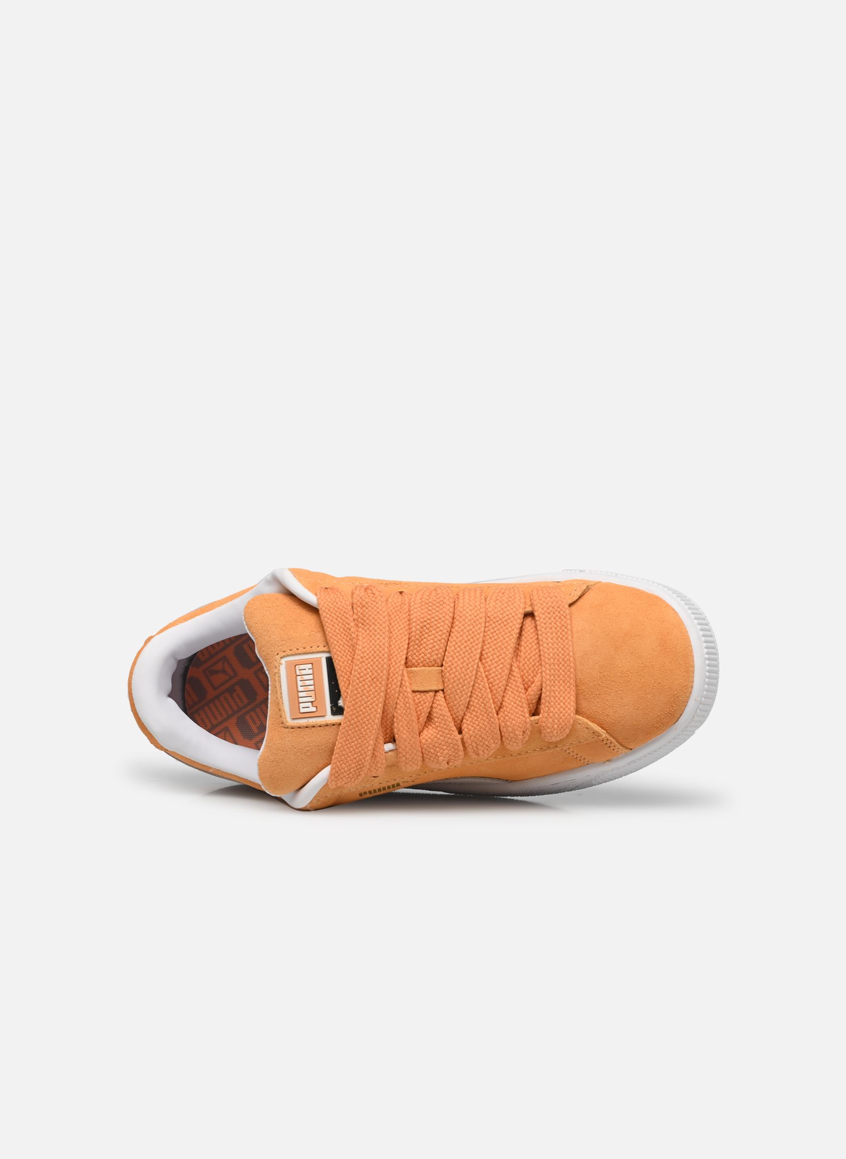 Baskets Suede Xl femme orange Puma Baskets Suede Xl femme orange BRIGHT MELON-PUMA WHITE