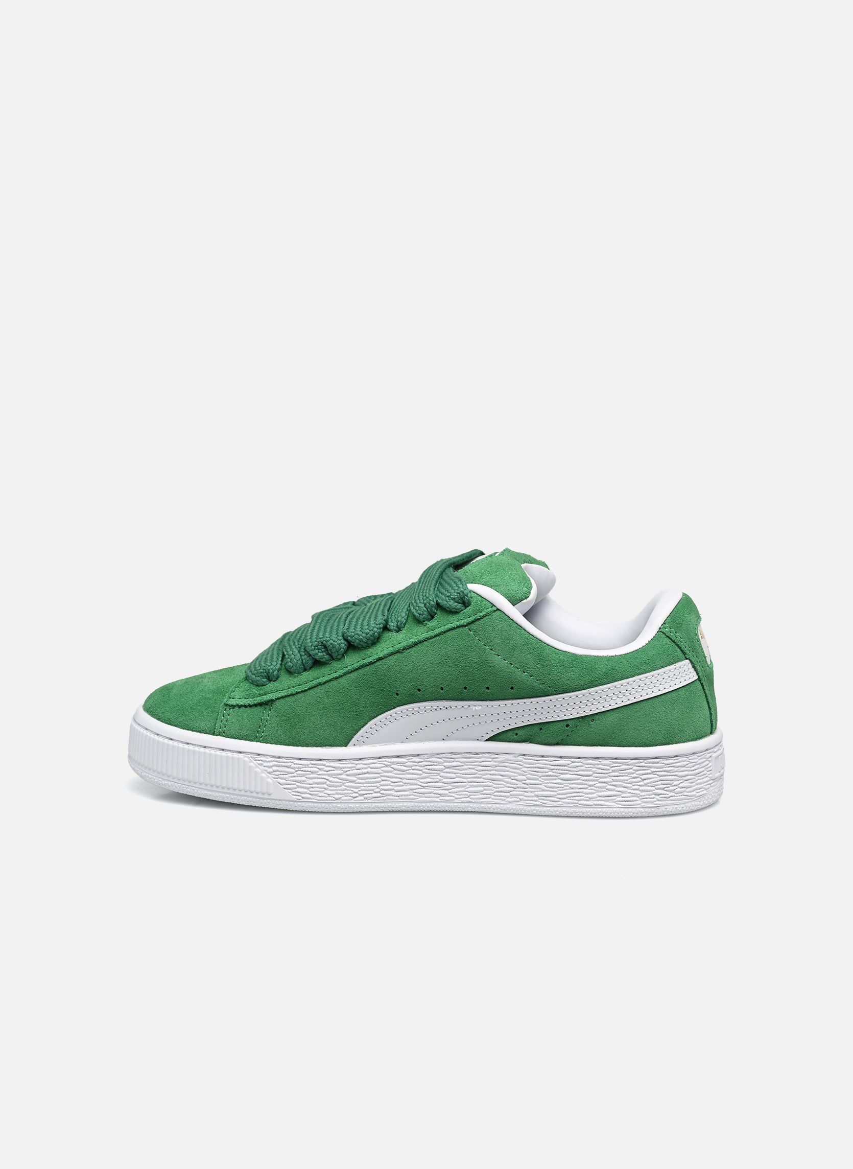 Baskets Suede Xl Jr vert Puma Baskets Suede Xl Jr vert ARCHIVE GREEN-PUMA WHITE
