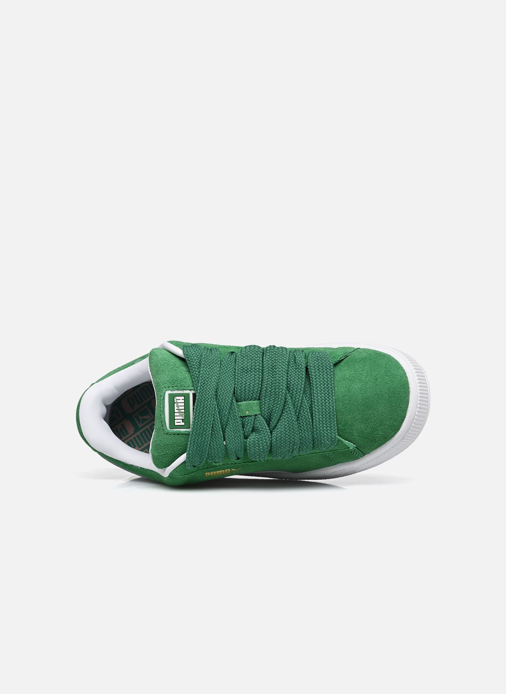 Baskets Suede Xl Jr vert Puma Baskets Suede Xl Jr vert ARCHIVE GREEN-PUMA WHITE