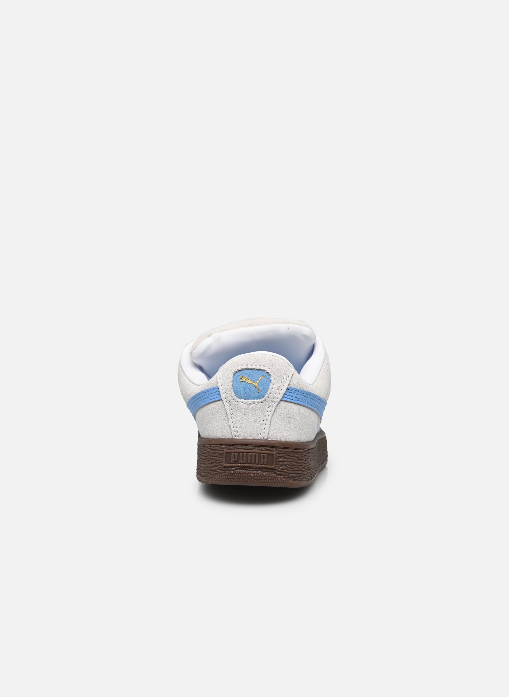 Baskets Suede Xl Jr fille blanc Puma Baskets Suede Xl Jr fille blanc PUMA WHITE-TEAM LIGHT BLUE