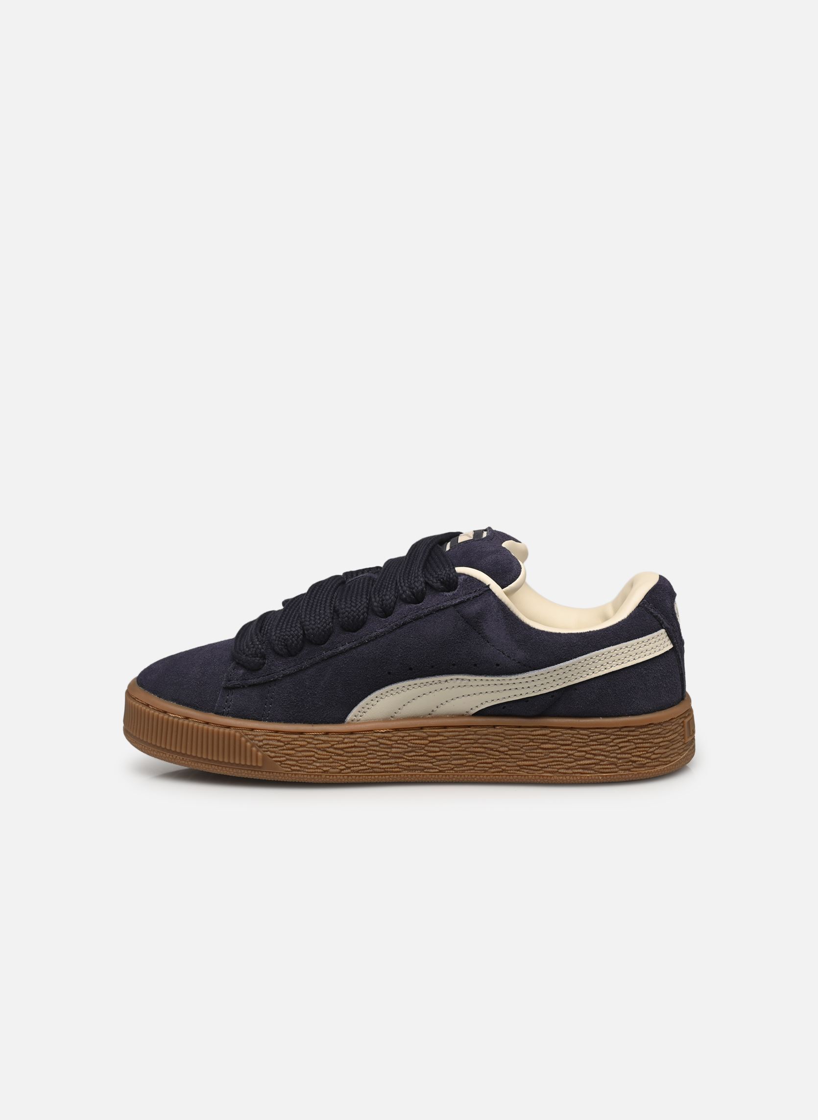 Baskets Suede Xl Jr fille bleu Puma Baskets Suede Xl Jr fille bleu NEW NAVY-FROSTED IVORY