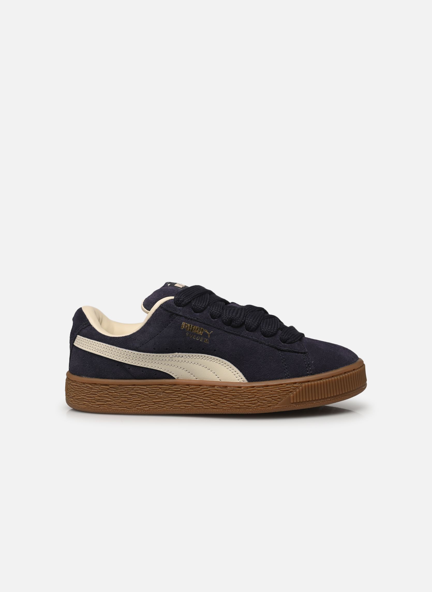 Baskets Suede Xl Jr fille bleu Puma Baskets Suede Xl Jr fille bleu NEW NAVY-FROSTED IVORY