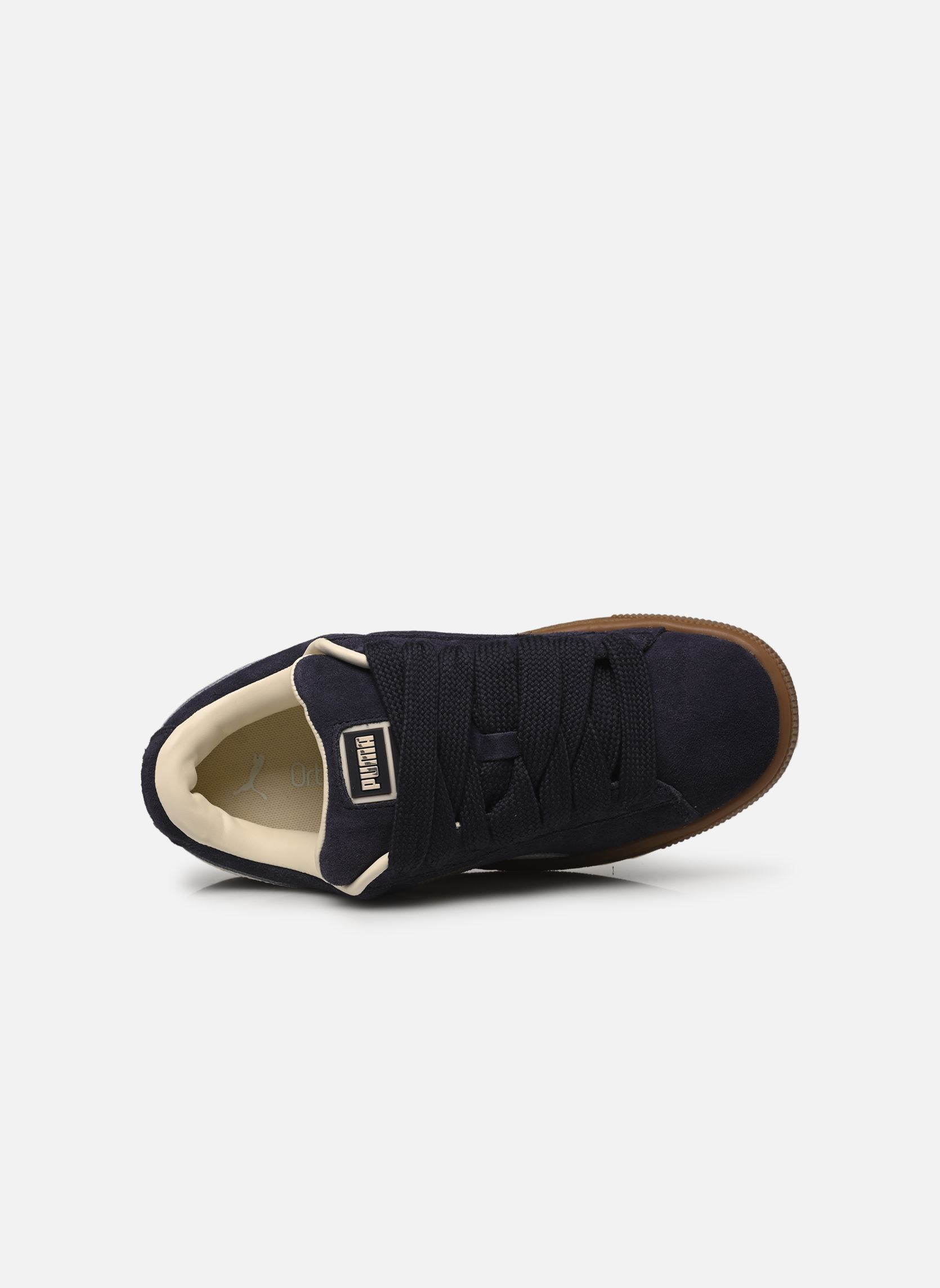 Baskets Suede Xl Jr fille bleu Puma Baskets Suede Xl Jr fille bleu NEW NAVY-FROSTED IVORY