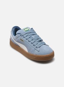 Baskets Suede Xl Jr fille blanc