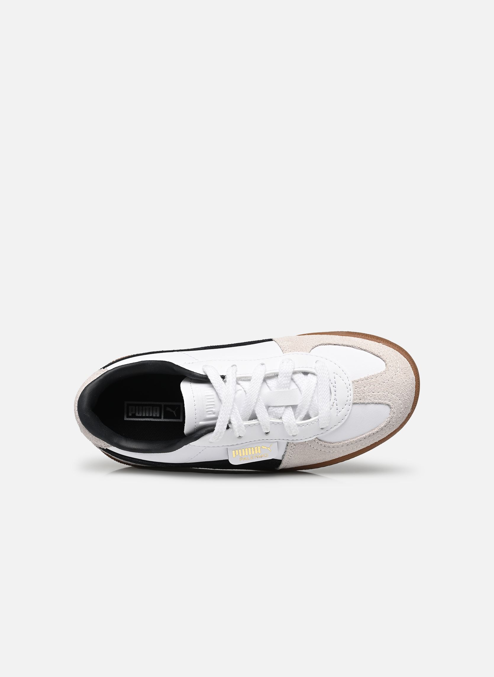 Baskets Palermo Lth Ps blanc Puma Baskets Palermo Lth Ps blanc PUMA White-Vapor Gray-Gum