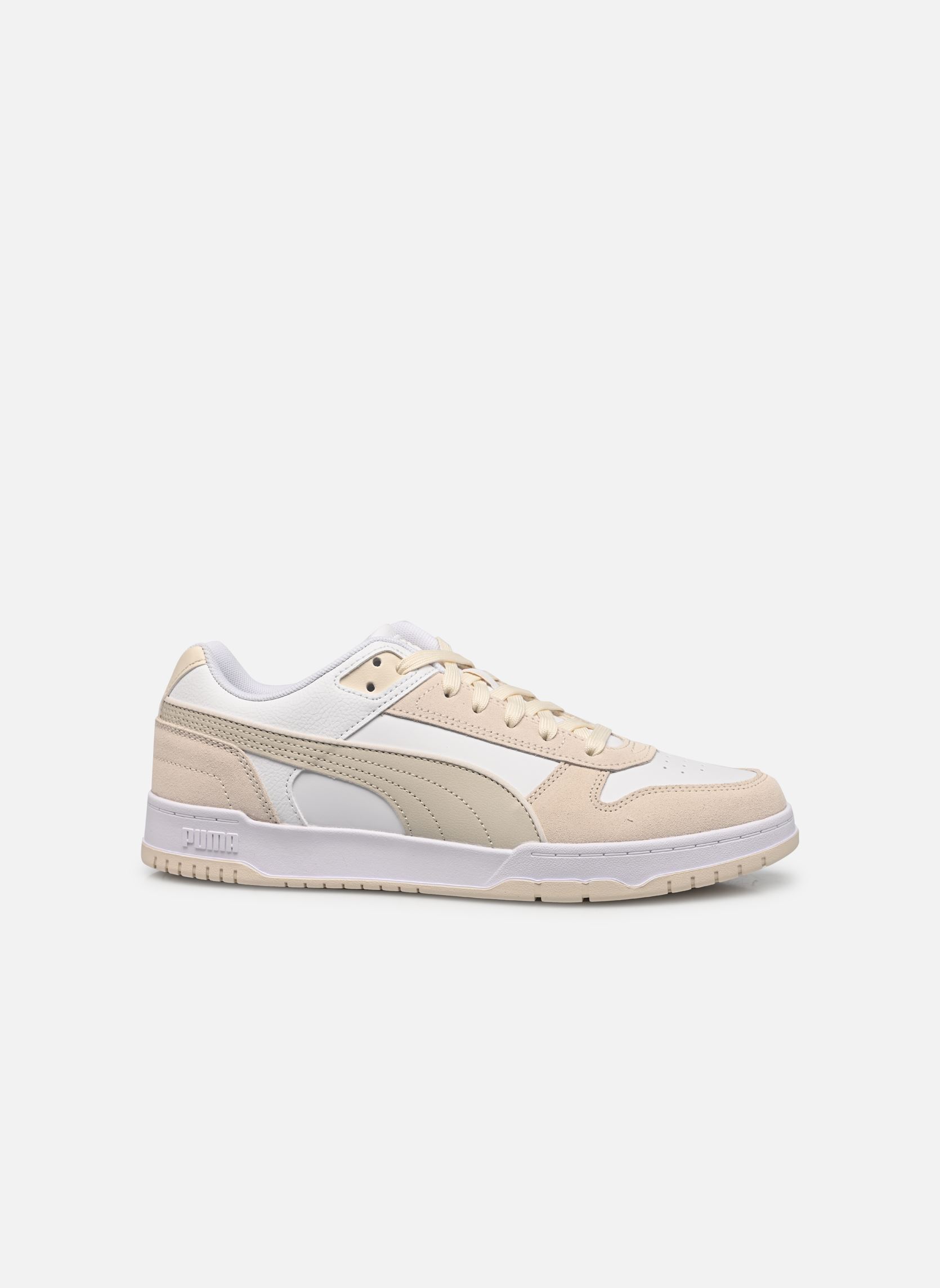 Baskets Rbd Game Low Sd homme blanc Puma Baskets Rbd Game Low Sd homme blanc PUMA WHITE-DESERT DUST-ALPINE
