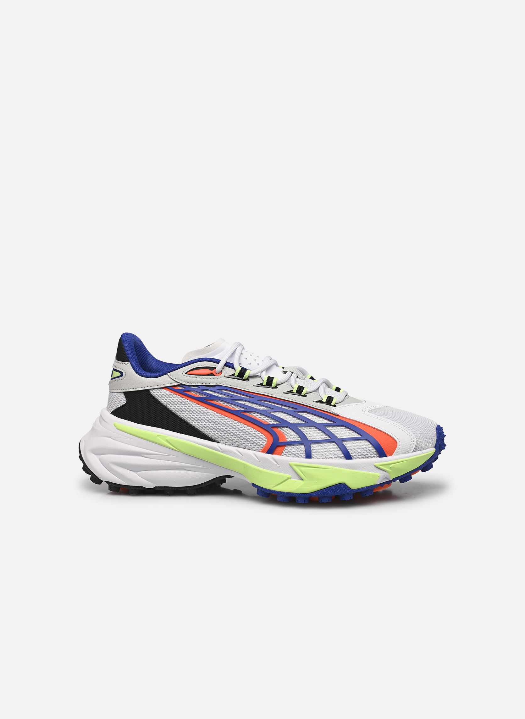 Sneakers Spirex Raceday heren wit Puma Sneakers Spirex Raceday heren wit PUMA WHITE-FIZZY APPLE