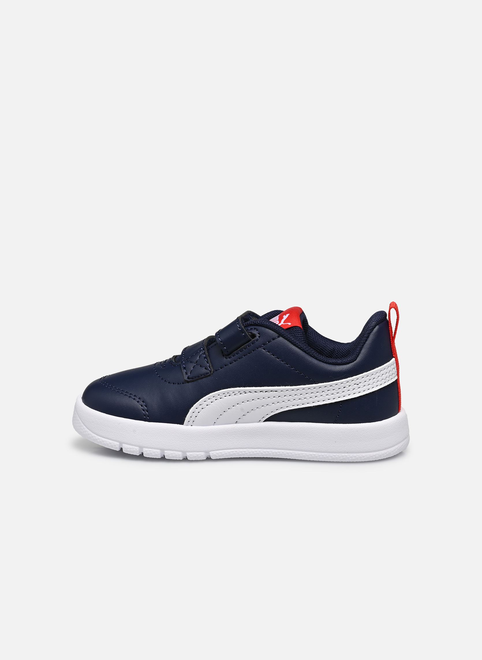 Baskets Inf Courtflex V3 V bleu Puma Baskets Inf Courtflex V3 V bleu PUMA NAVY-PUMA WHITE-PUMA RED