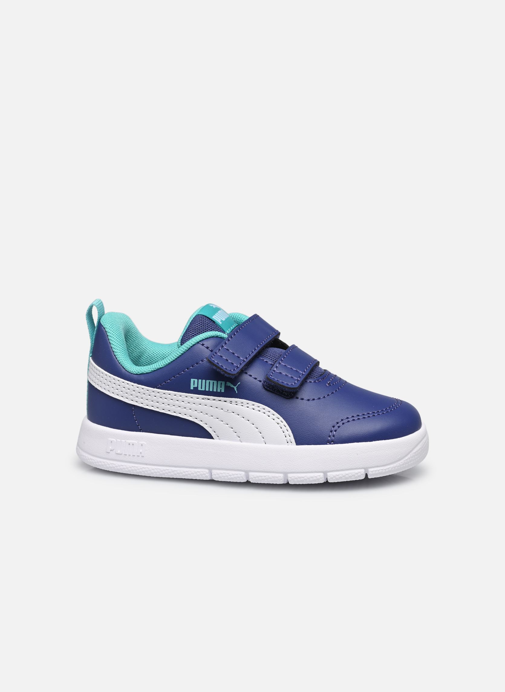 Sneaker Inf Courtflex V3 V blau Puma Sneaker Inf Courtflex V3 V blau BLUE CRYSTAL-PUMA WHITE-AQUATI