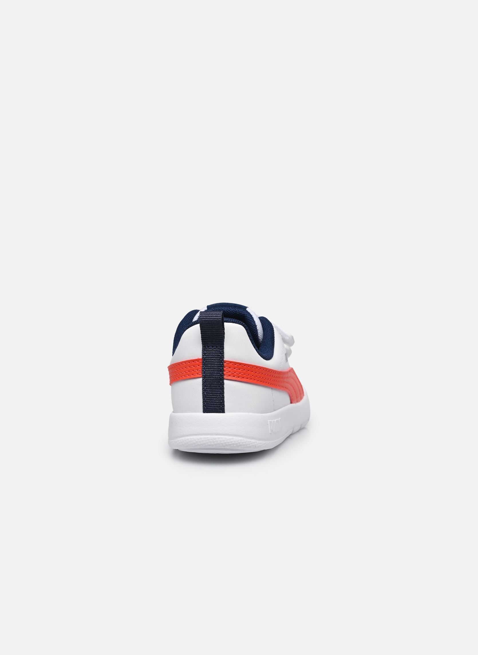 Baskets Inf Courtflex V3 V blanc Puma Baskets Inf Courtflex V3 V blanc PUMA WHITE-FIERCE