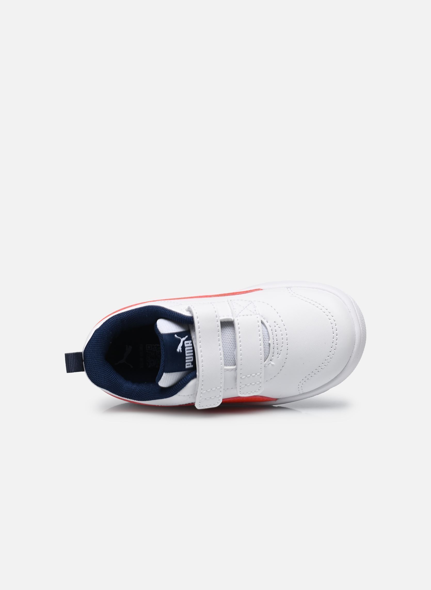 Baskets Inf Courtflex V3 V blanc Puma Baskets Inf Courtflex V3 V blanc PUMA WHITE-FIERCE