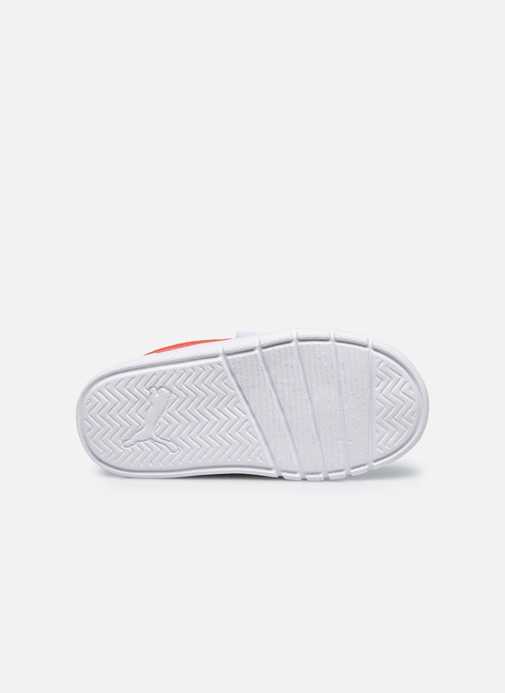 Baskets Inf Courtflex V3 V blanc Puma Baskets Inf Courtflex V3 V blanc PUMA WHITE-FIERCE