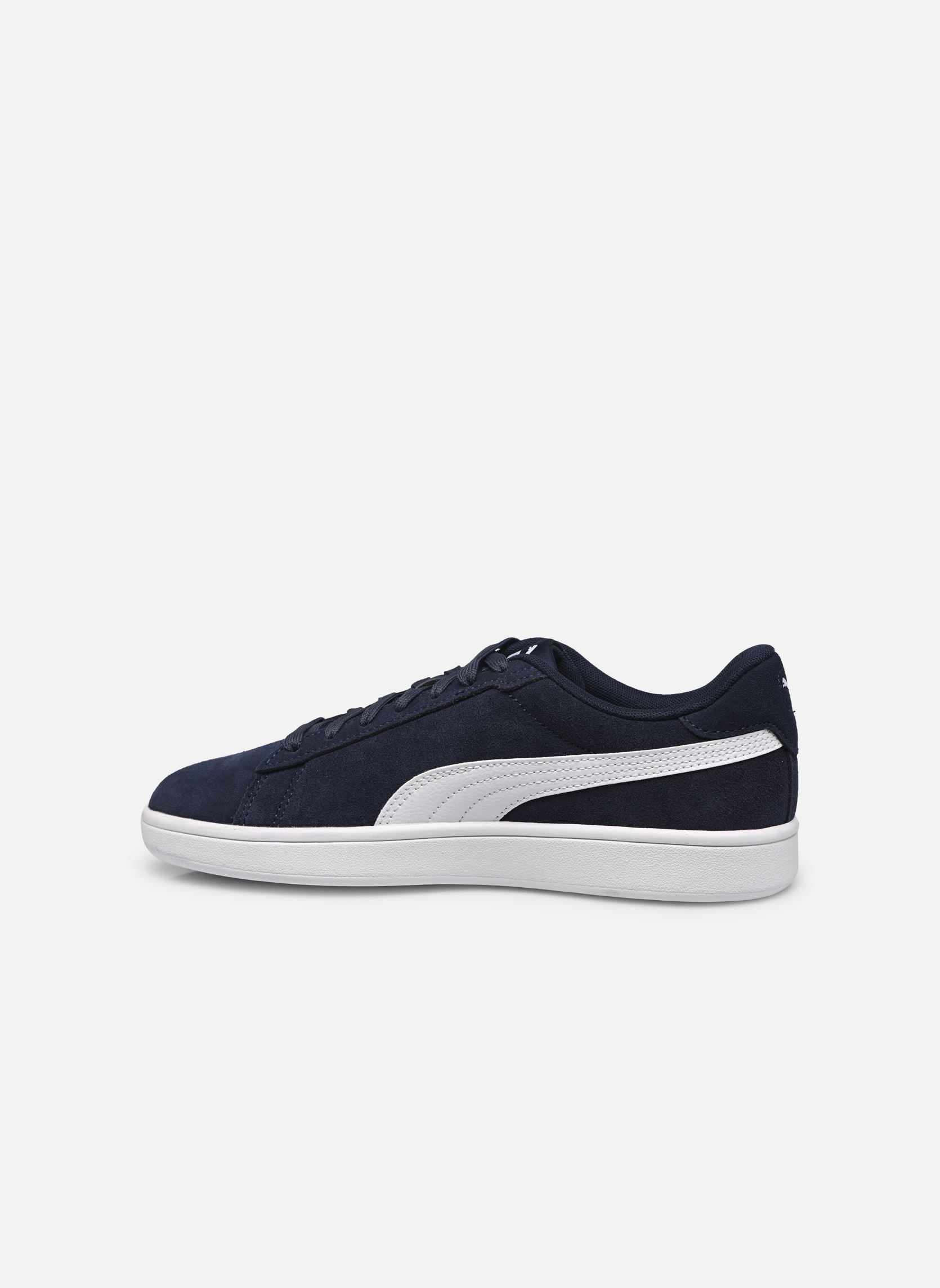 Baskets Jr Smash 3 Sd bleu Puma Baskets Jr Smash 3 Sd bleu PUMA NAVY-PUMA WHITE