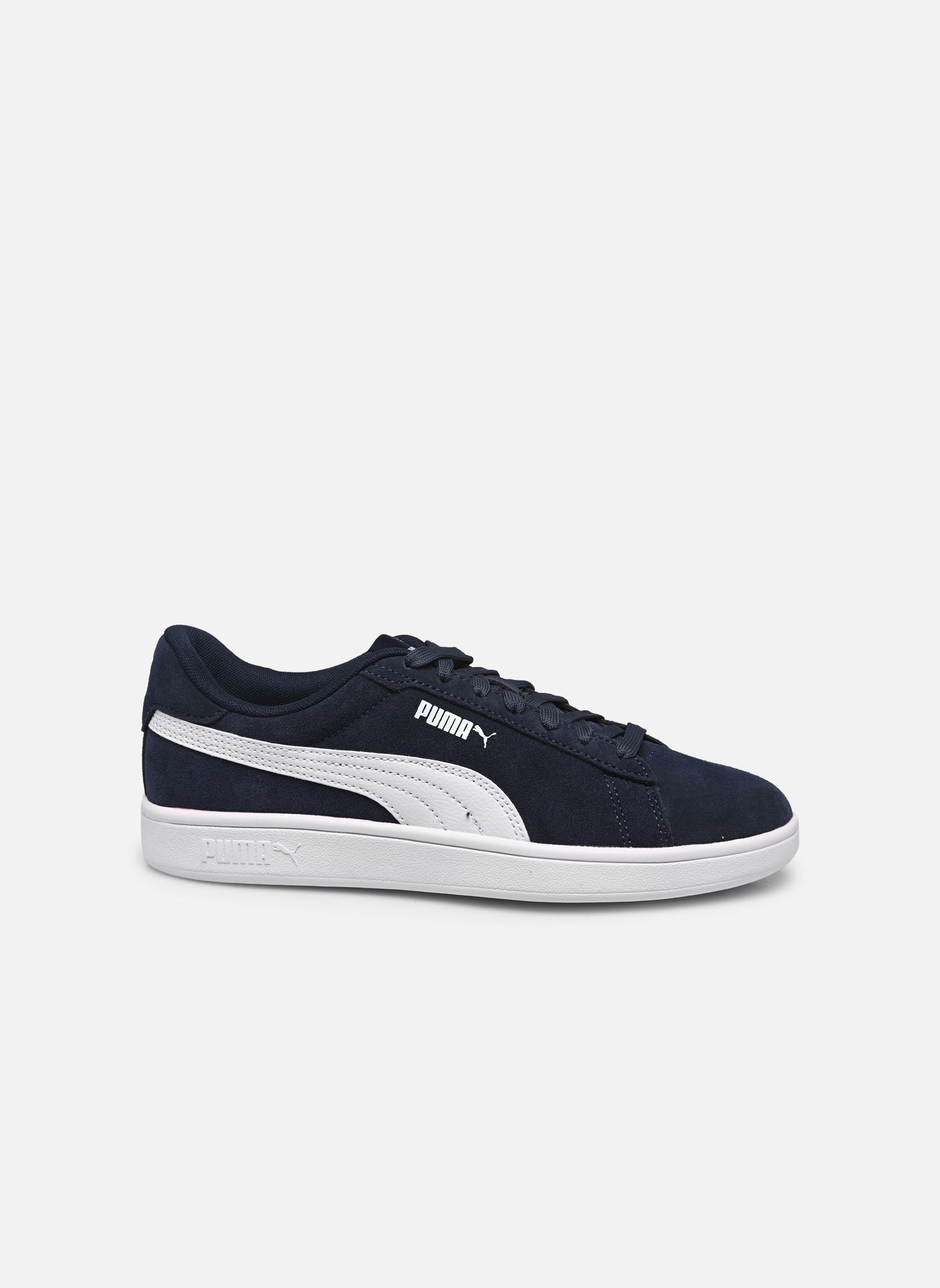 Baskets Jr Smash 3 Sd bleu Puma Baskets Jr Smash 3 Sd bleu PUMA NAVY-PUMA WHITE