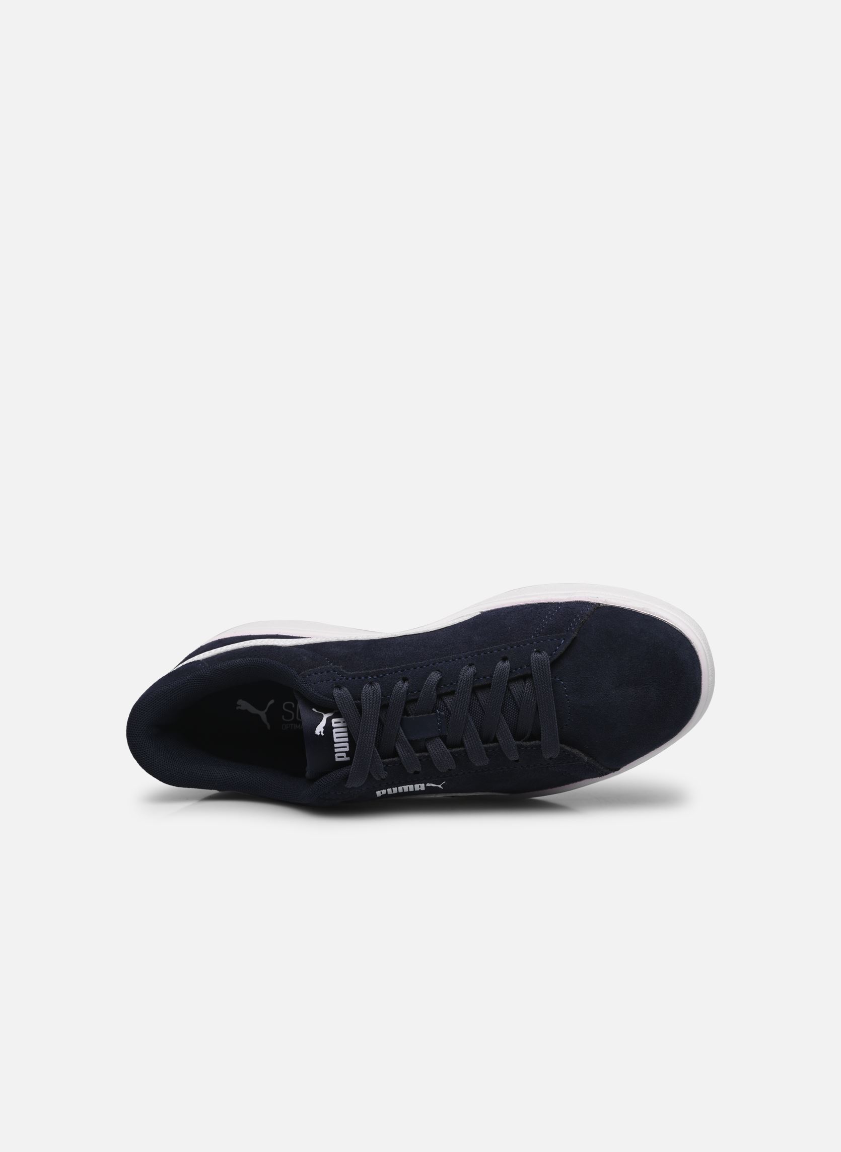 Baskets Jr Smash 3 Sd bleu Puma Baskets Jr Smash 3 Sd bleu PUMA NAVY-PUMA WHITE