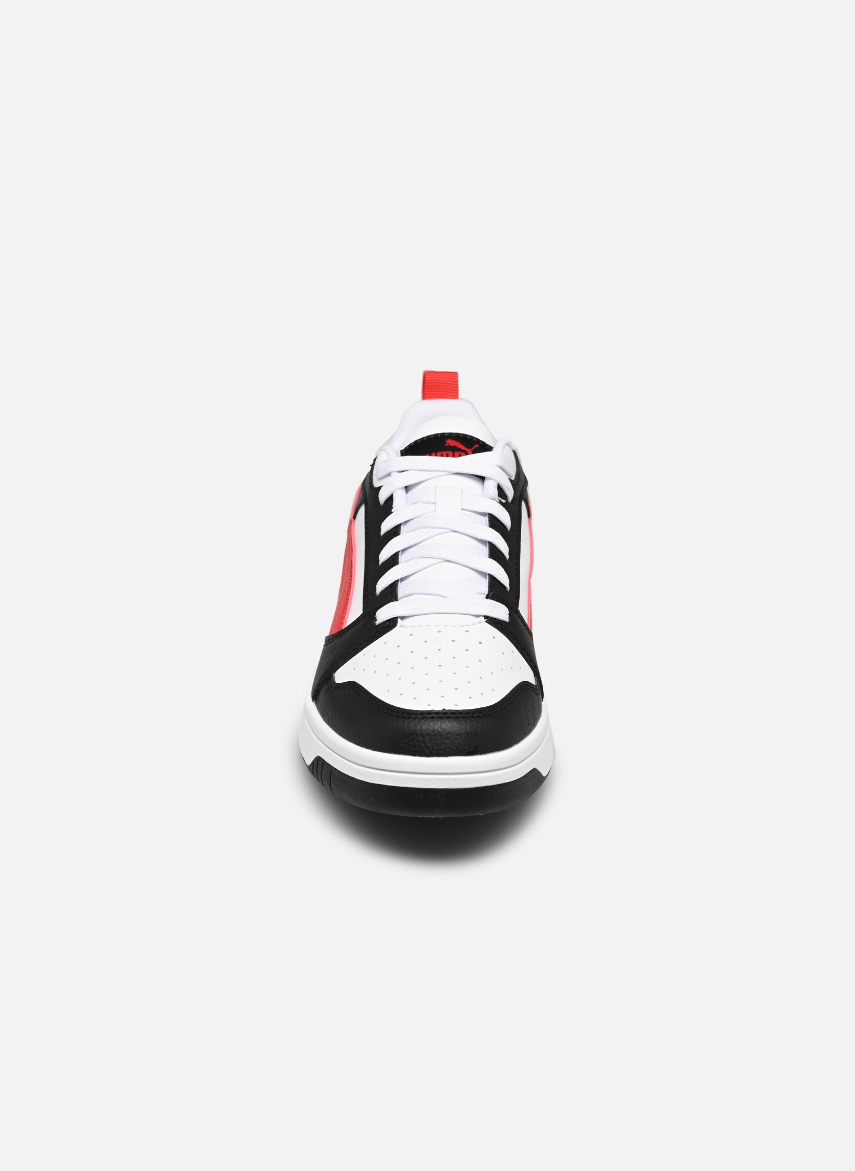 Baskets Jr Rebound V6 blanc Puma Baskets Jr Rebound V6 blanc PUMA White-For All Time Red-PU