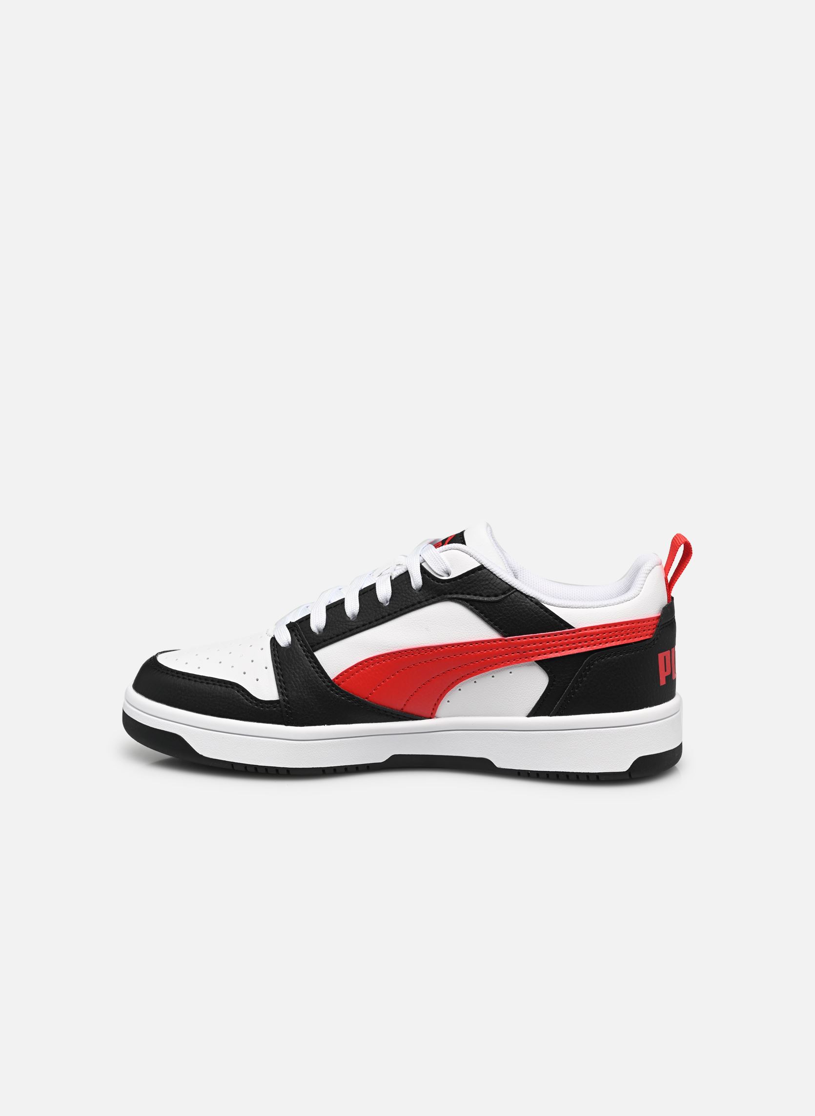 Baskets Jr Rebound V6 blanc Puma Baskets Jr Rebound V6 blanc PUMA White-For All Time Red-PU
