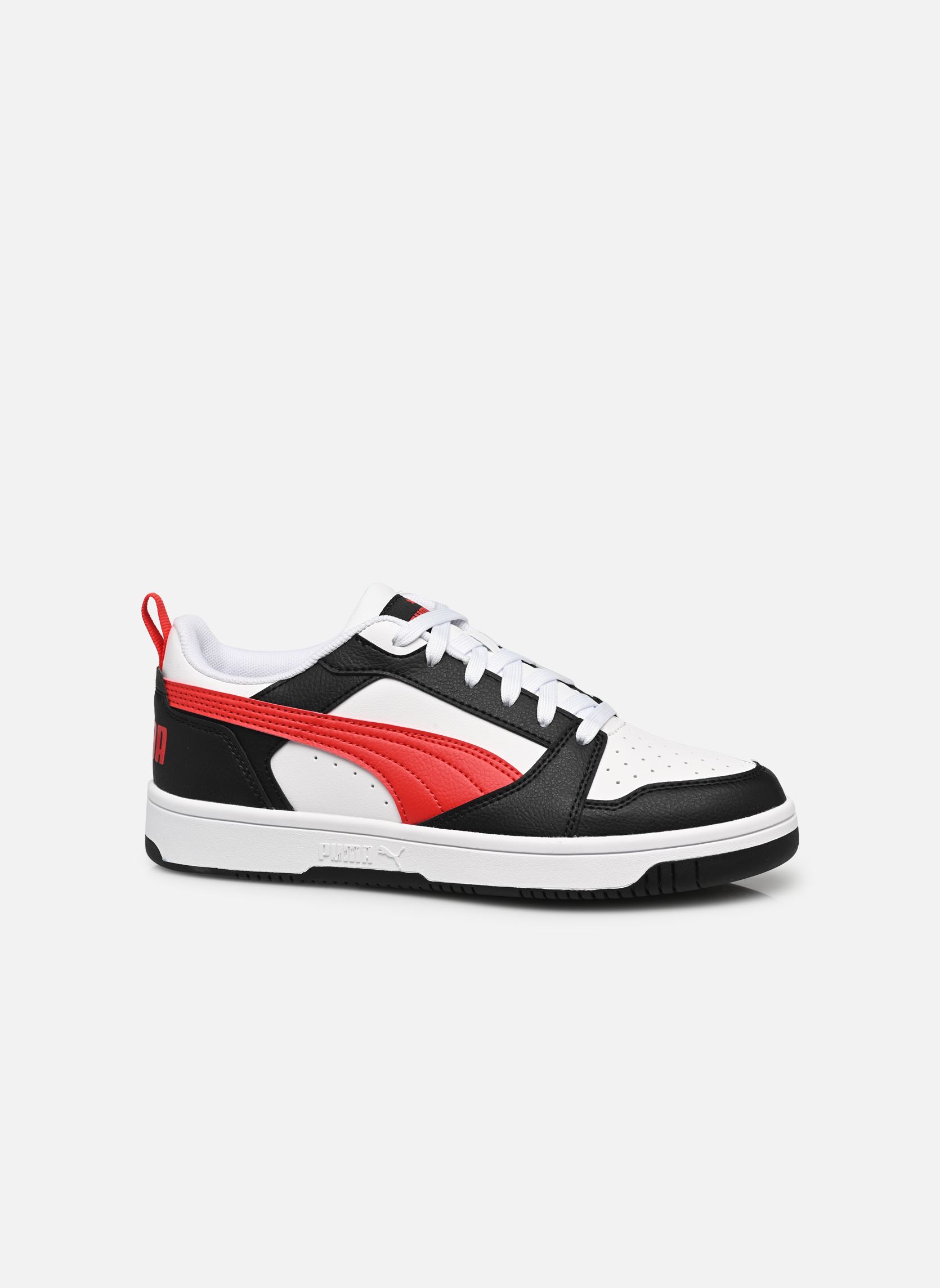 Baskets Jr Rebound V6 blanc Puma Baskets Jr Rebound V6 blanc PUMA White-For All Time Red-PU