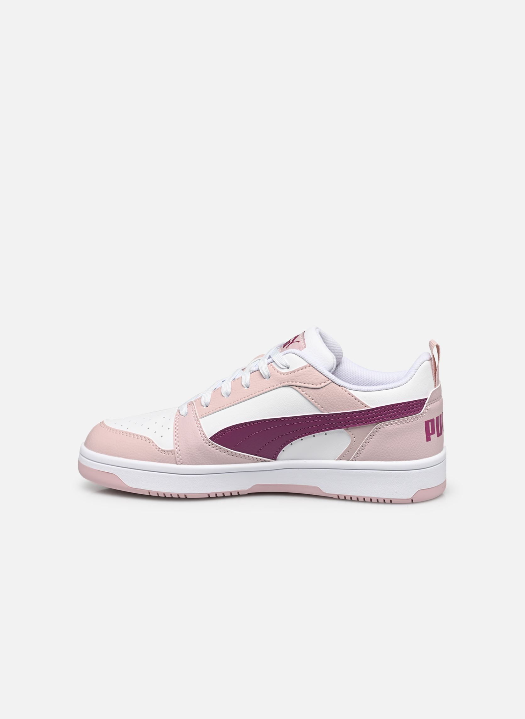 Baskets Jr Rebound V6 Lo fille blanc Puma Baskets Jr Rebound V6 Lo fille blanc MAUVE MIST-MAGENTA GLEAM-PUMA