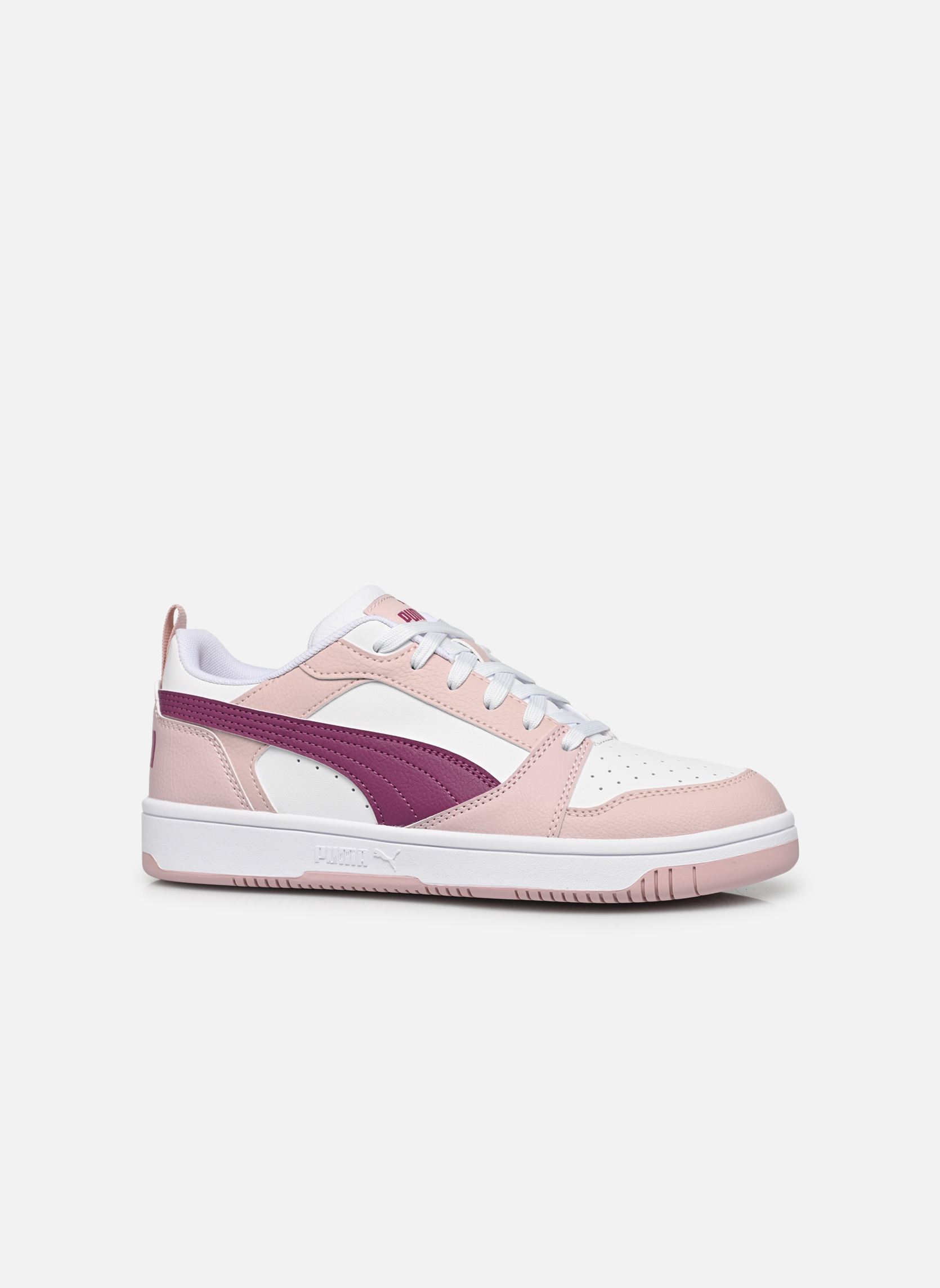 Baskets Jr Rebound V6 Lo fille blanc Puma Baskets Jr Rebound V6 Lo fille blanc MAUVE MIST-MAGENTA GLEAM-PUMA