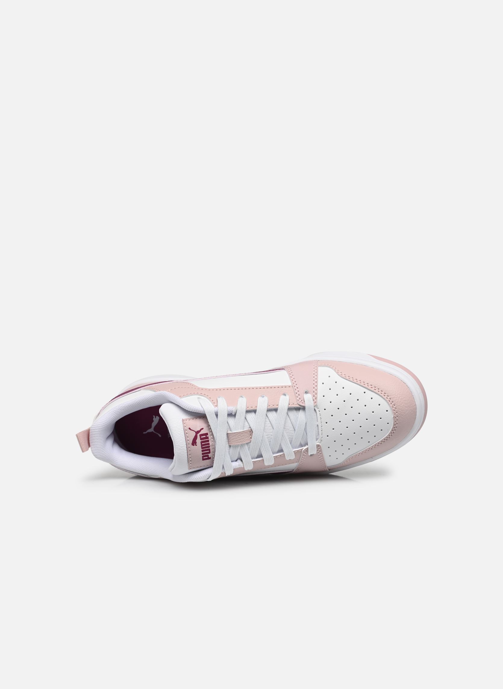 Baskets Jr Rebound V6 Lo fille blanc Puma Baskets Jr Rebound V6 Lo fille blanc MAUVE MIST-MAGENTA GLEAM-PUMA