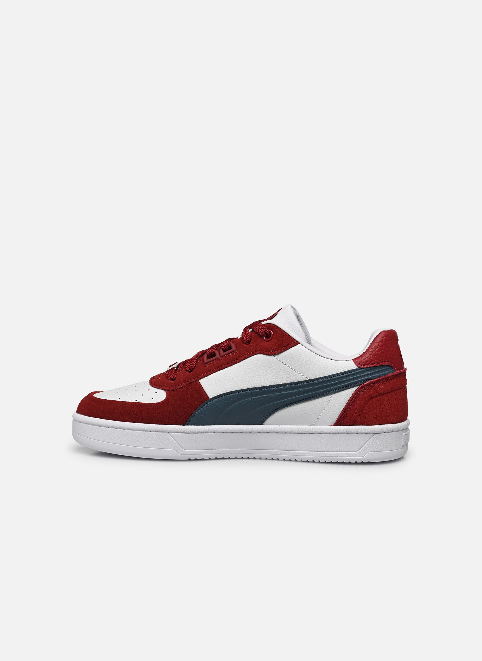 Sneakers Caven 2 Lux uomo rosso Puma Sneakers Caven 2 Lux uomo rosso INTENSE RED-CLUB NAVY-PUMA WHI