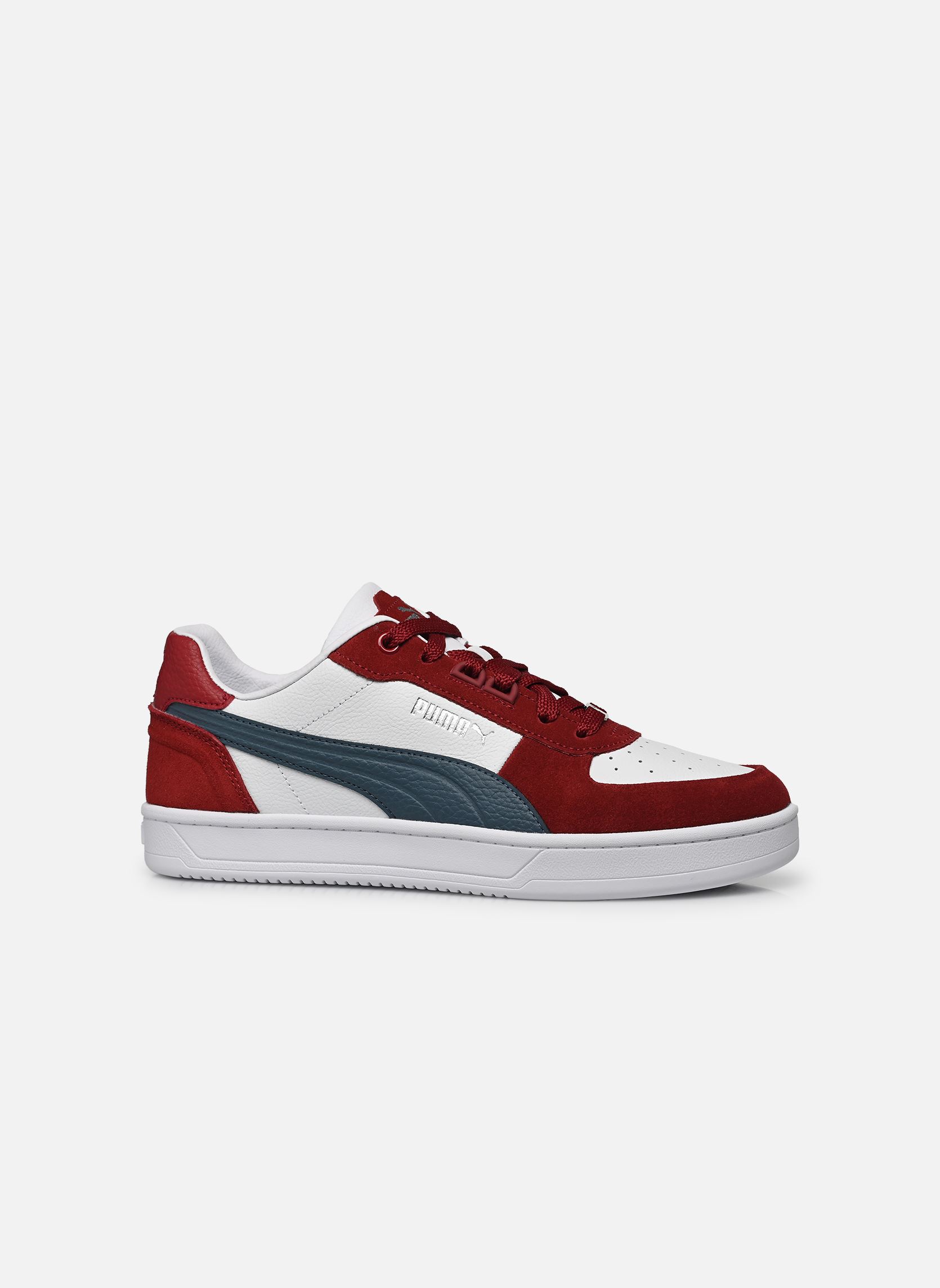 Sneakers Caven 2 Lux uomo rosso Puma Sneakers Caven 2 Lux uomo rosso INTENSE RED-CLUB NAVY-PUMA WHI
