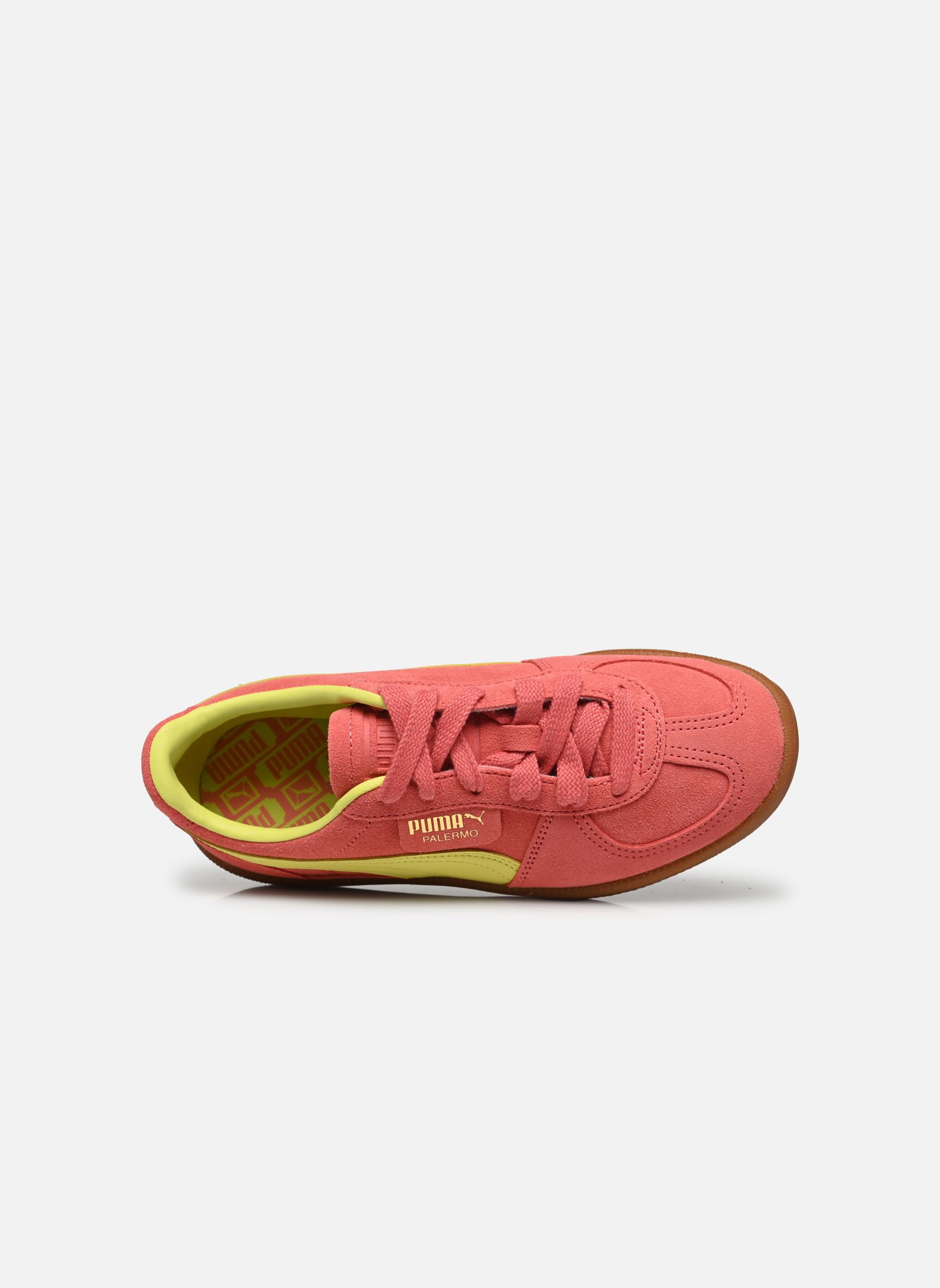 Sneaker Palermo damen rosa Puma Sneaker Palermo damen rosa SALMON-LIME SHEEN-GUM