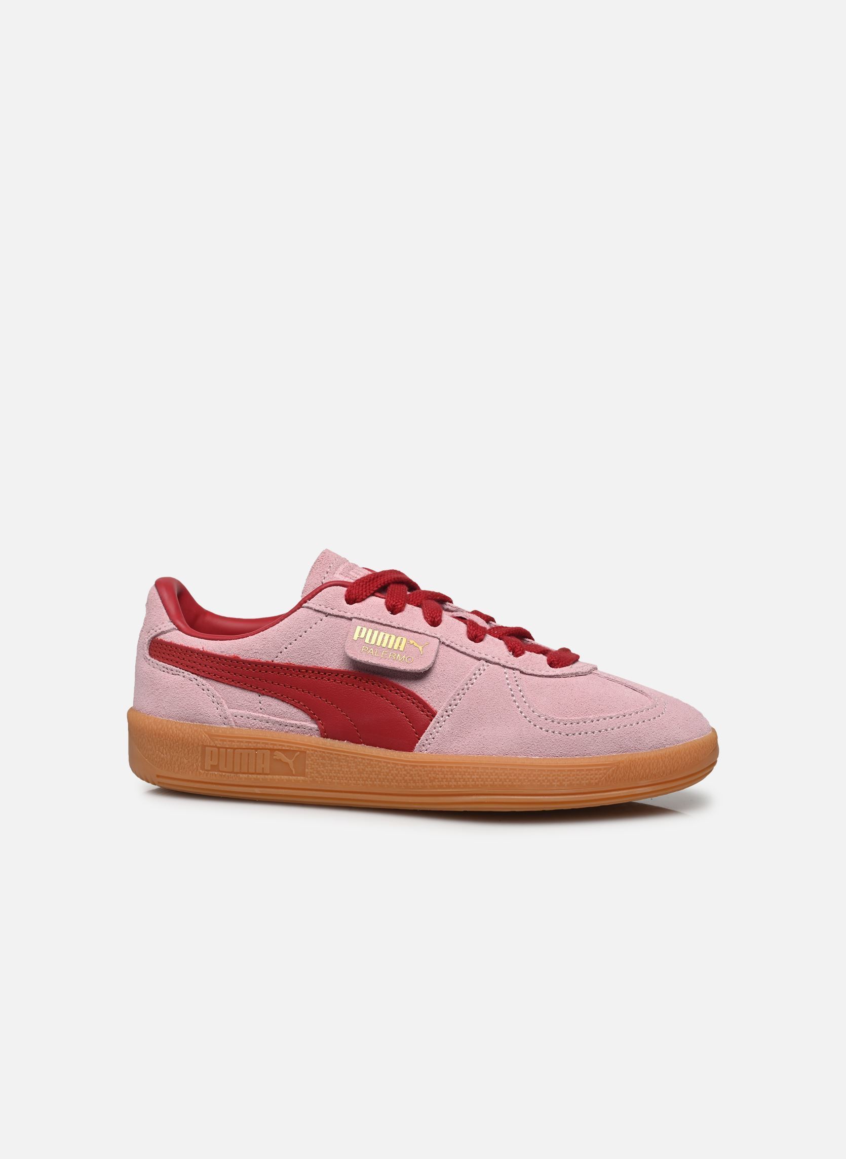 Sneaker Palermo damen rosa Puma Sneaker Palermo damen rosa ROSE MAUVE-DARK CRIMSON
