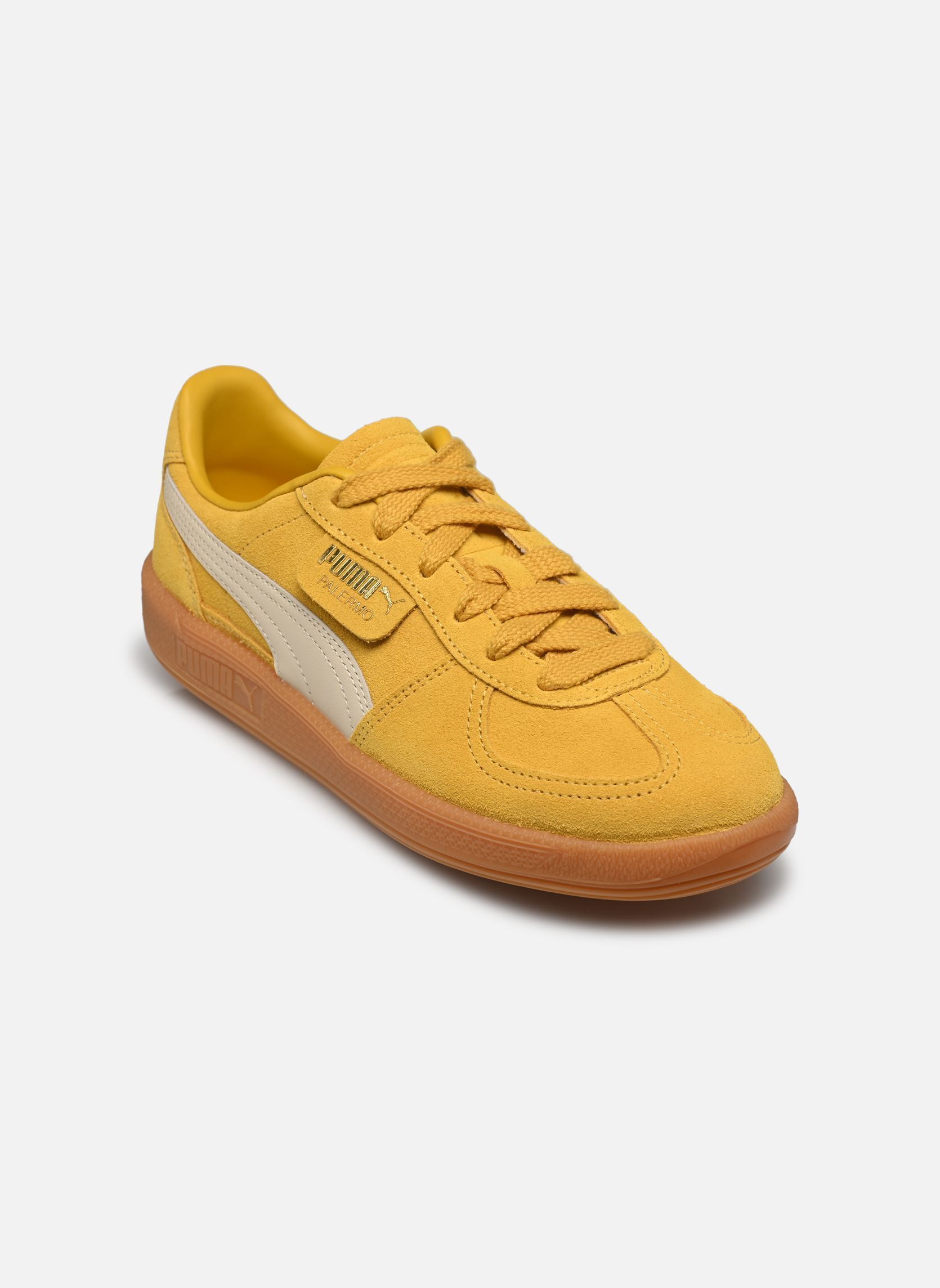 Sneaker Palermo damen gelb Puma Sneaker Palermo damen gelb YELLOW SIZZLE-ALPINE SNOW
